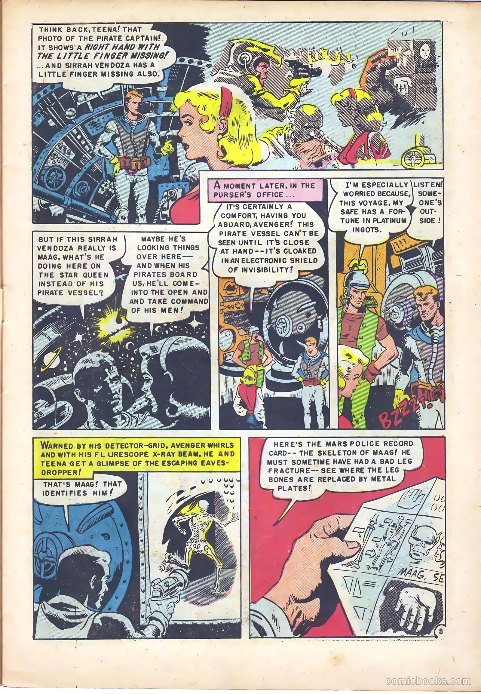 Space Detective #1 — page 7 of 25