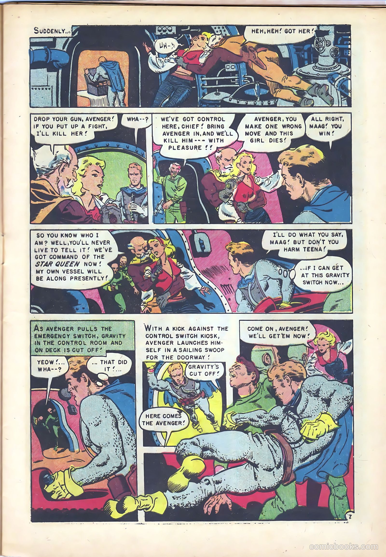 Space Detective #1 — page 9 of 25