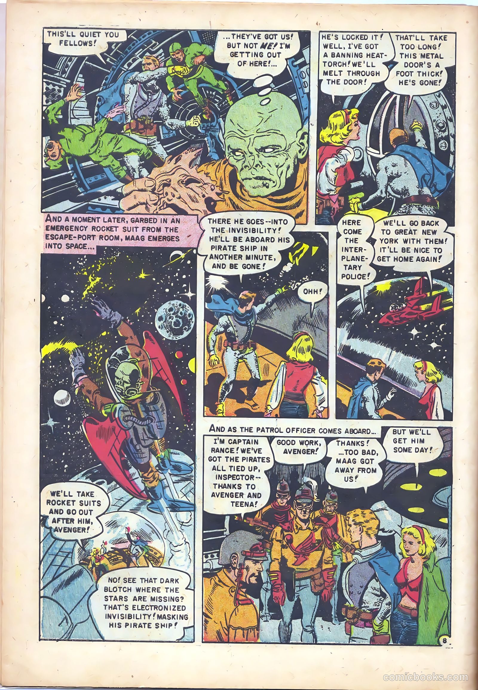 Space Detective #1 — page 10 of 25