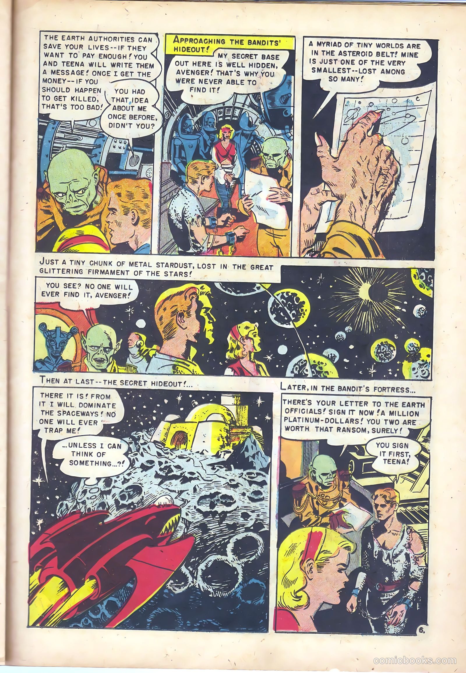 Space Detective #1 — page 23 of 25