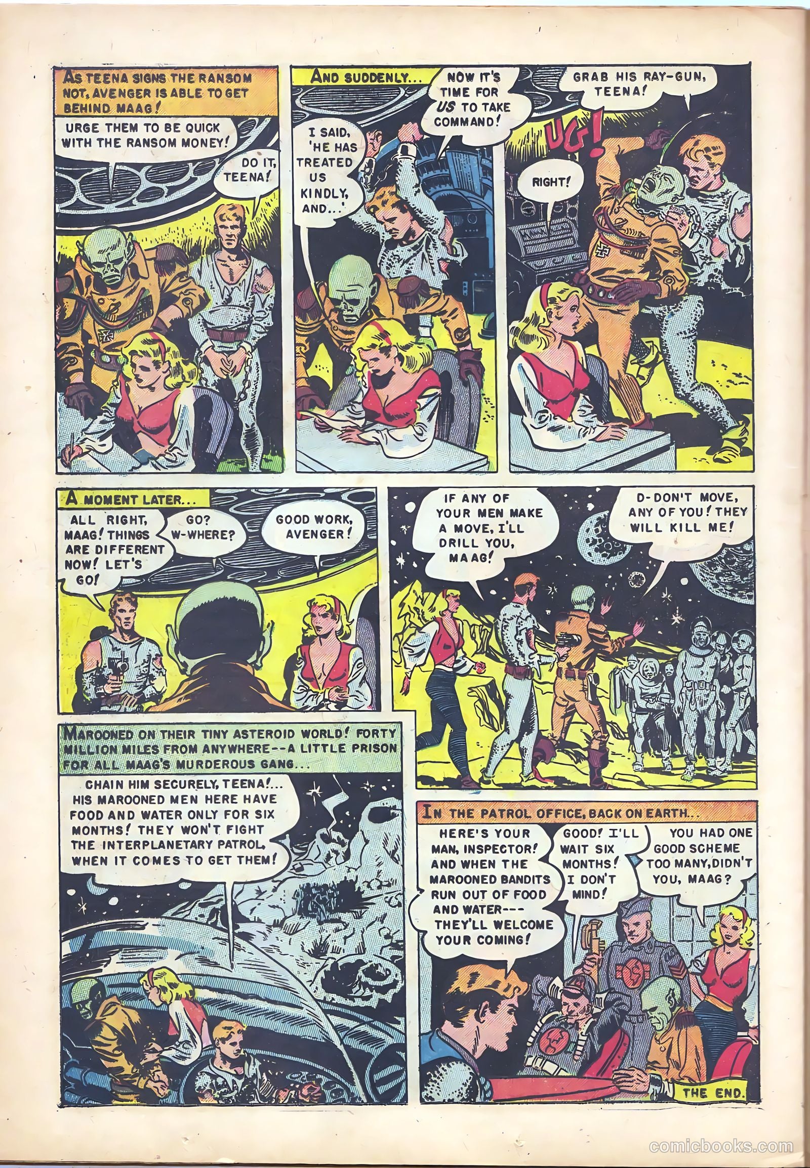 Space Detective #1 — page 24 of 25