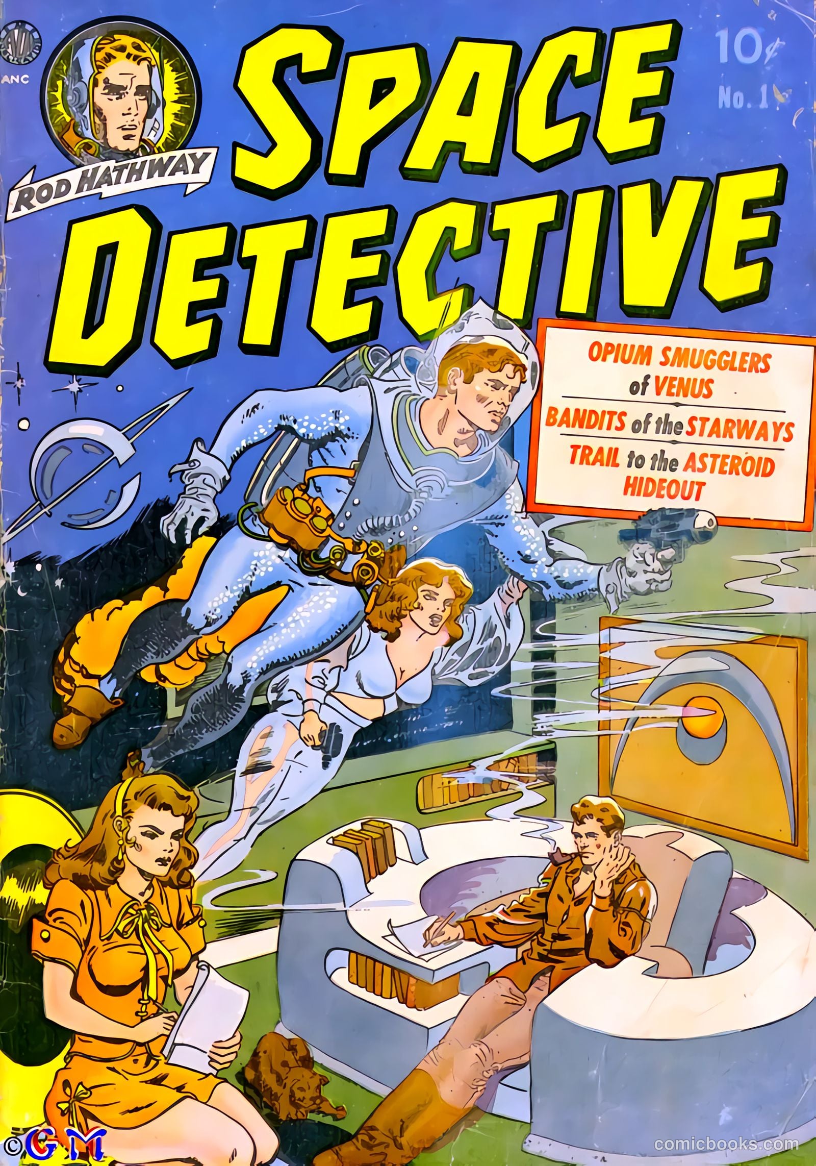 Space Detective #1 — page 1 of 40