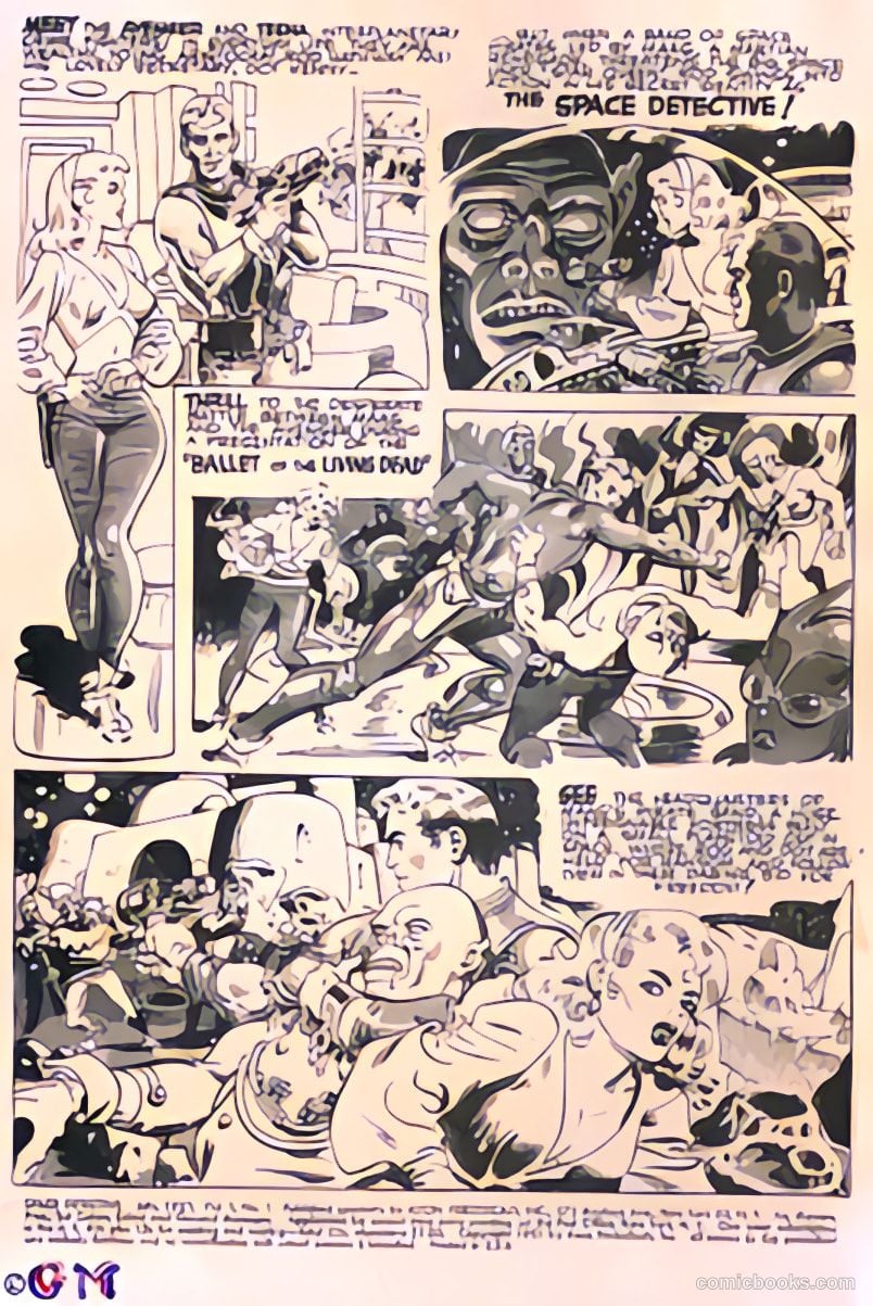 Space Detective #1 — page 2 of 40