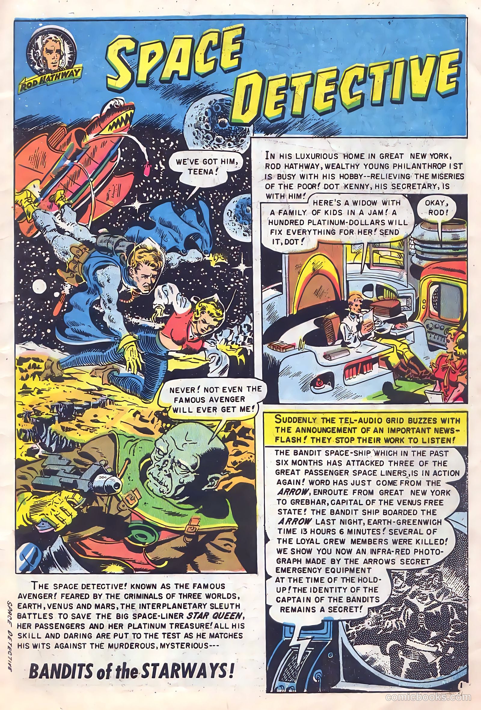 Space Detective #1 — page 7 of 40