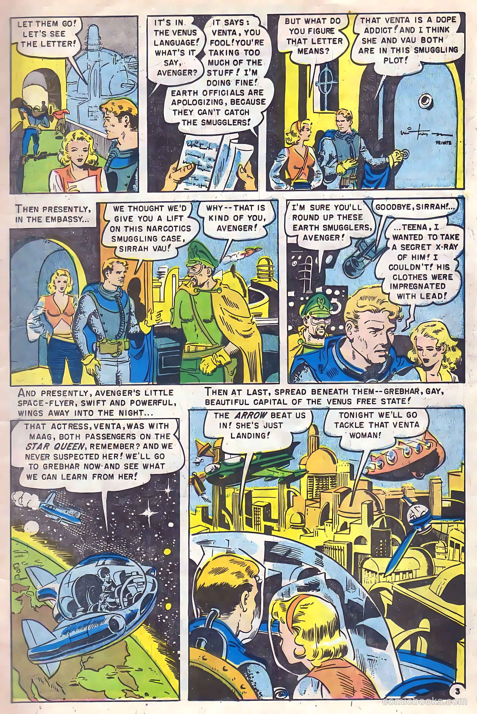 Space Detective #1 — page 17 of 40