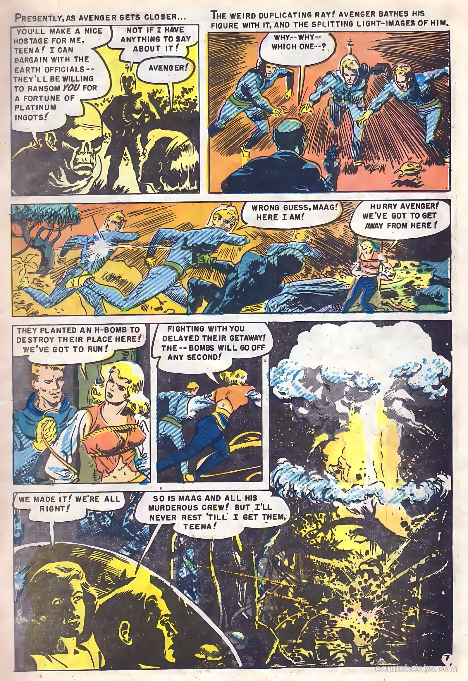 Space Detective #1 — page 21 of 40