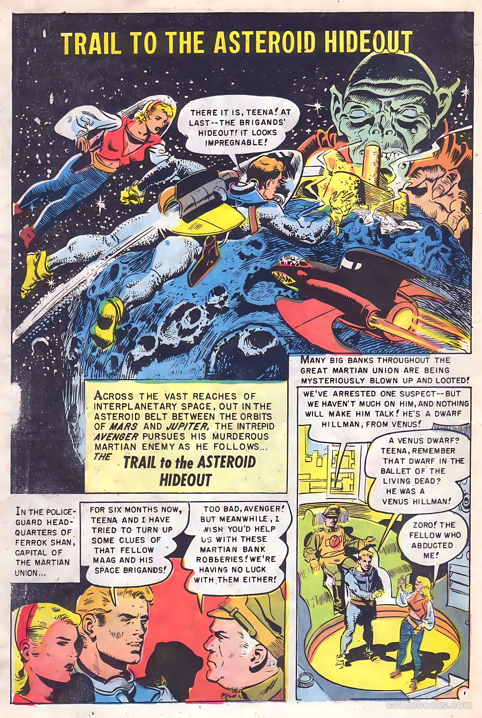 Space Detective #1 — page 22 of 40