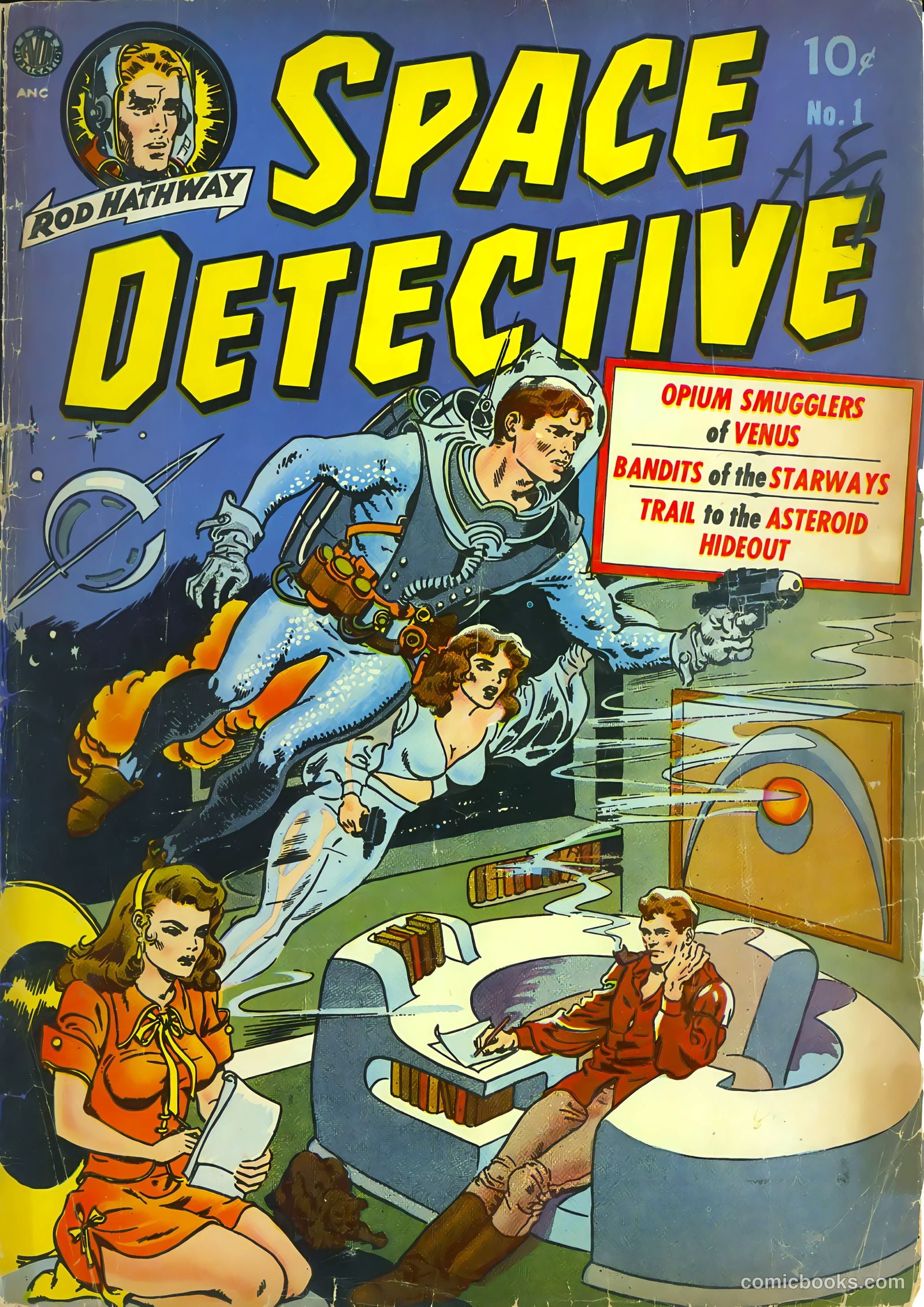 Space Detective #1 — page 1 of 36