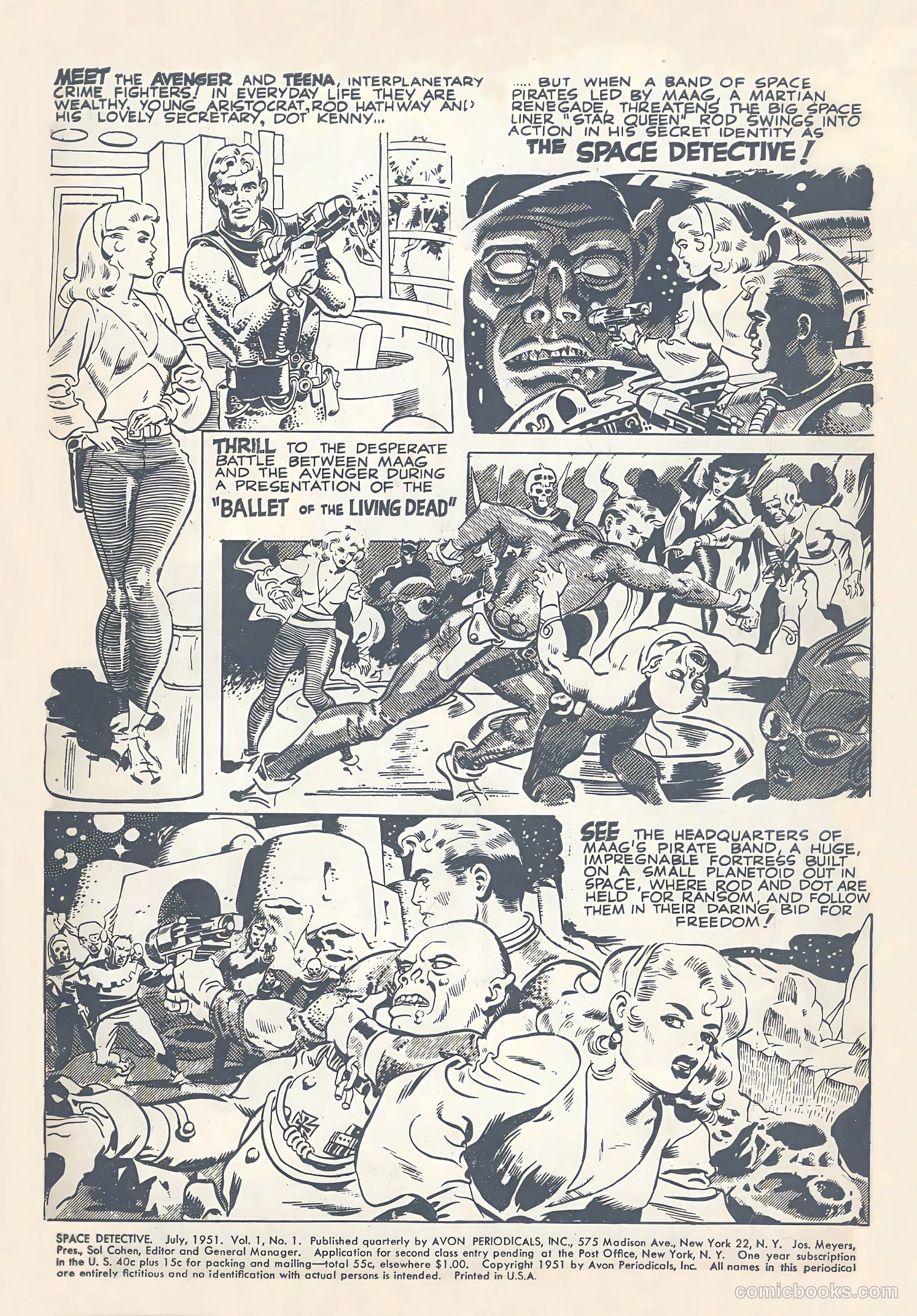 Space Detective #1 — page 2 of 36