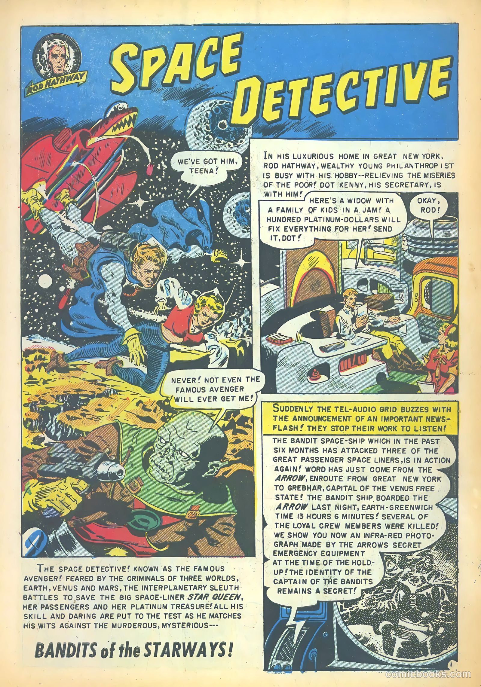 Space Detective #1 — page 3 of 36