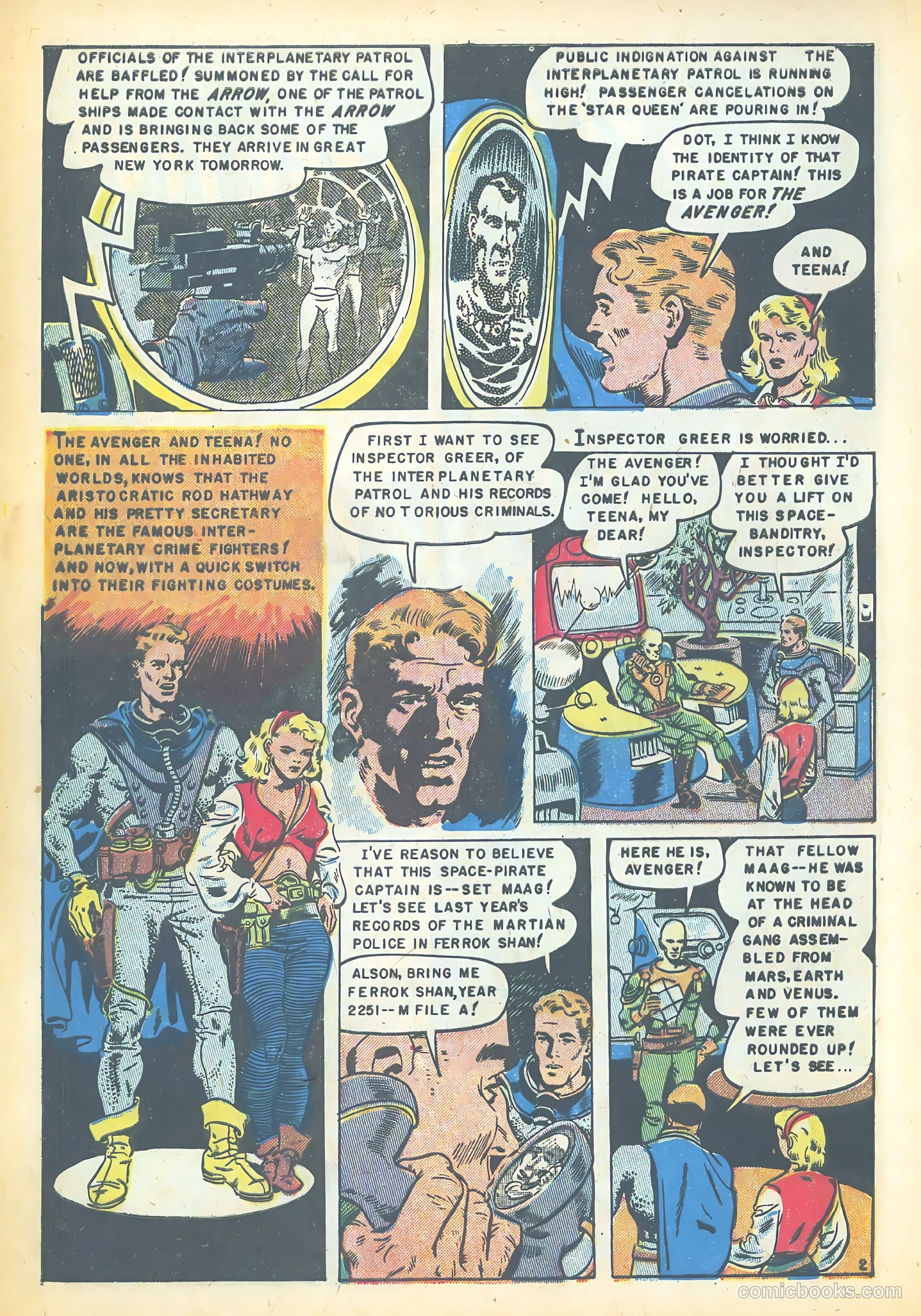 Space Detective #1 — page 4 of 36