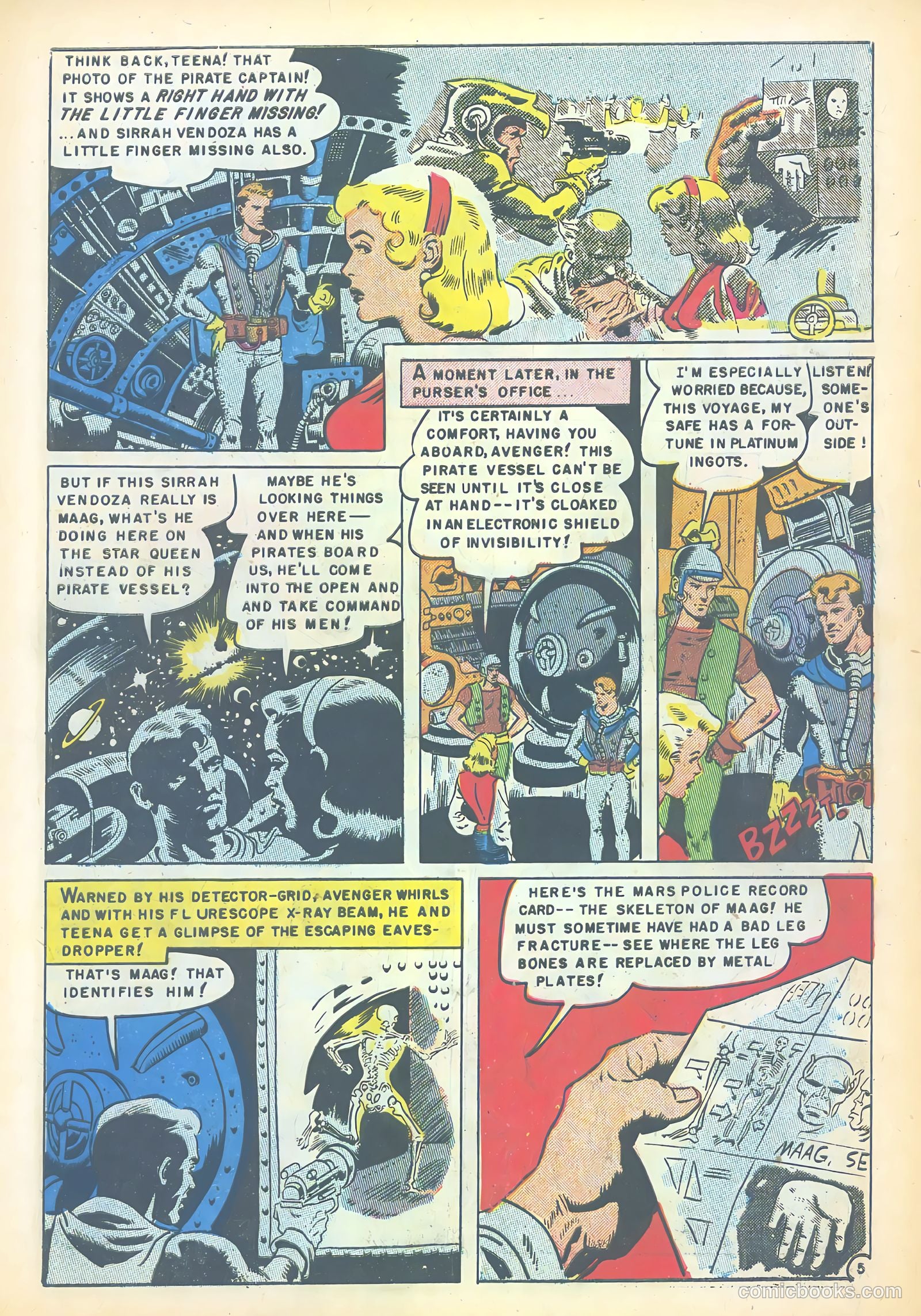 Space Detective #1 — page 7 of 36