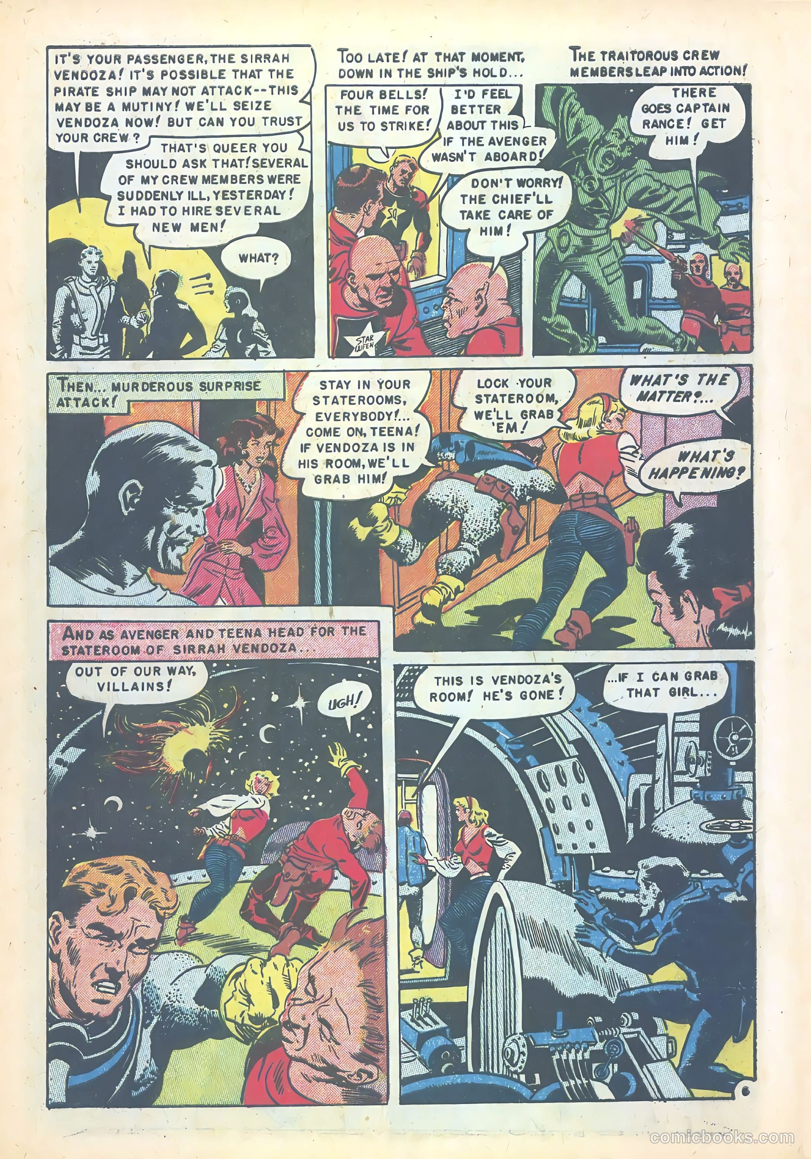 Space Detective #1 — page 8 of 36