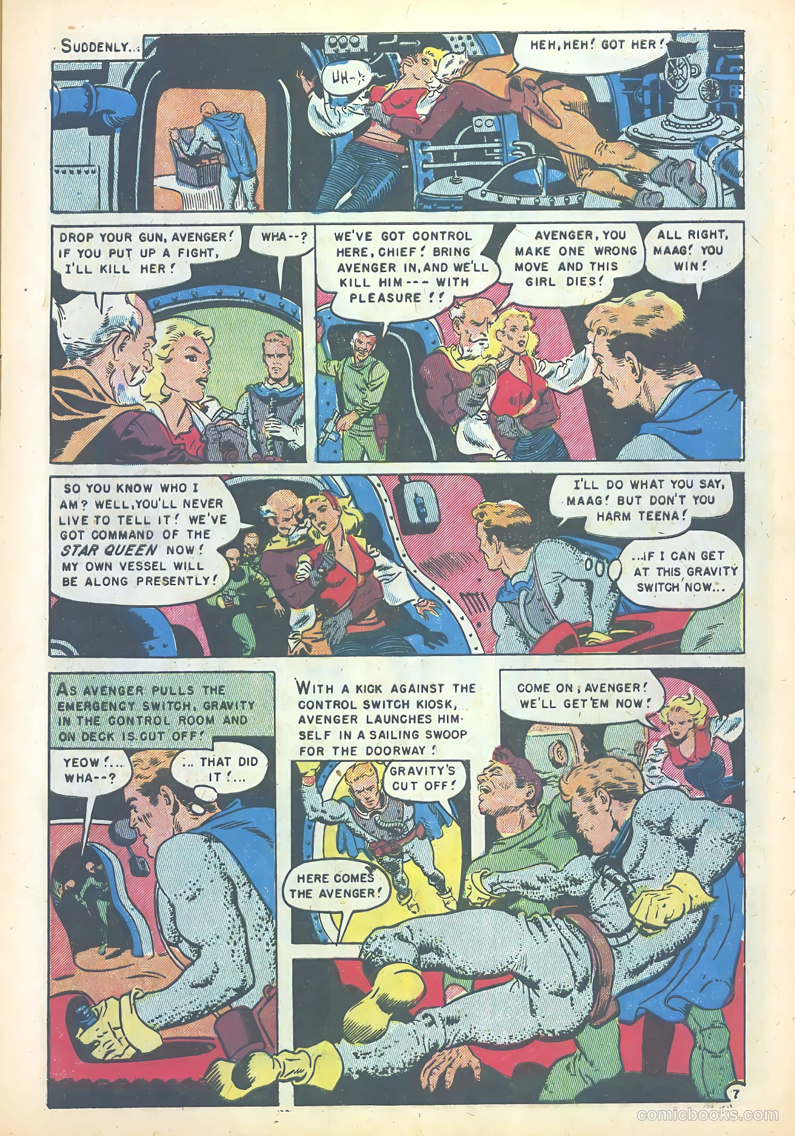 Space Detective #1 — page 9 of 36