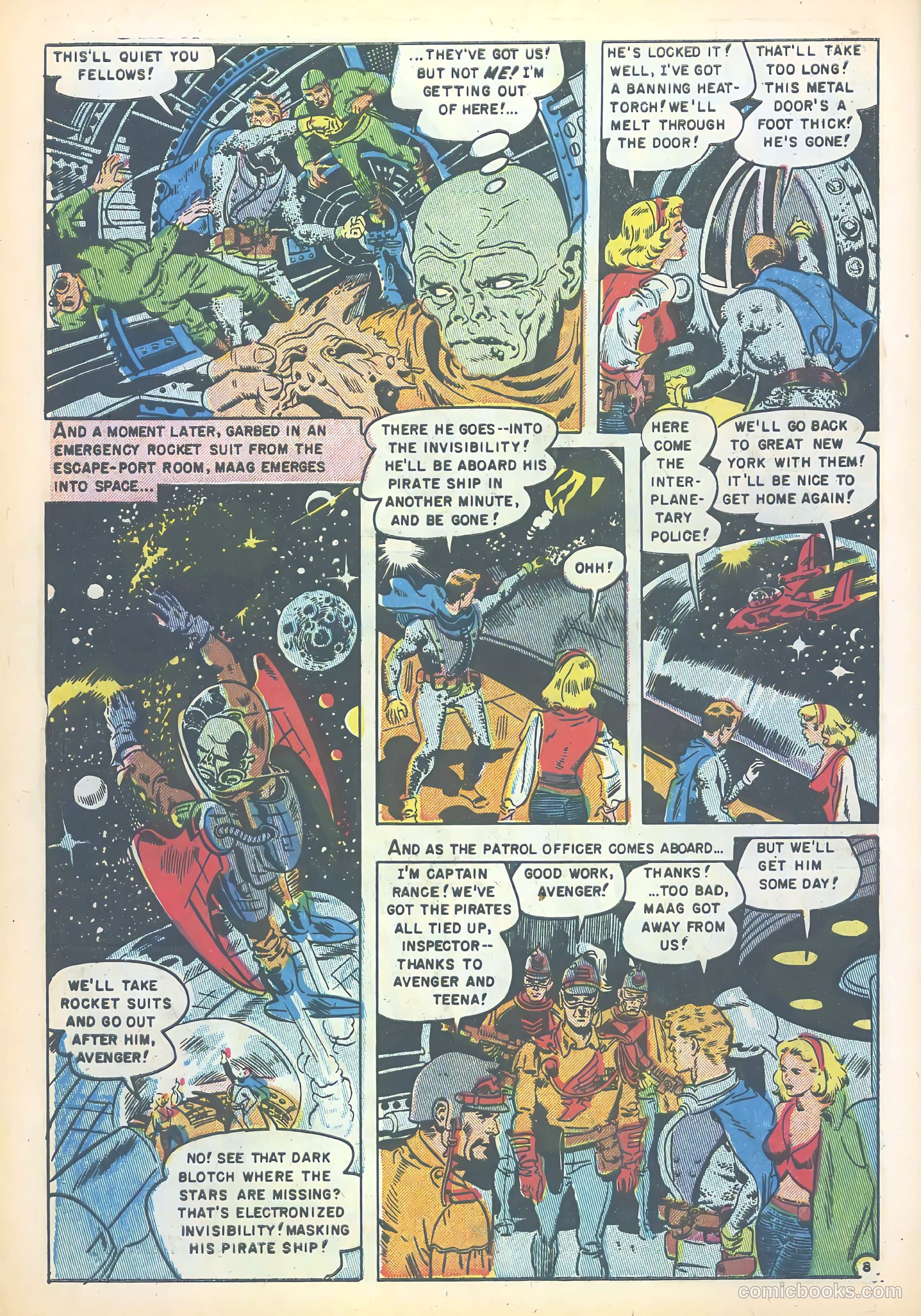 Space Detective #1 — page 10 of 36