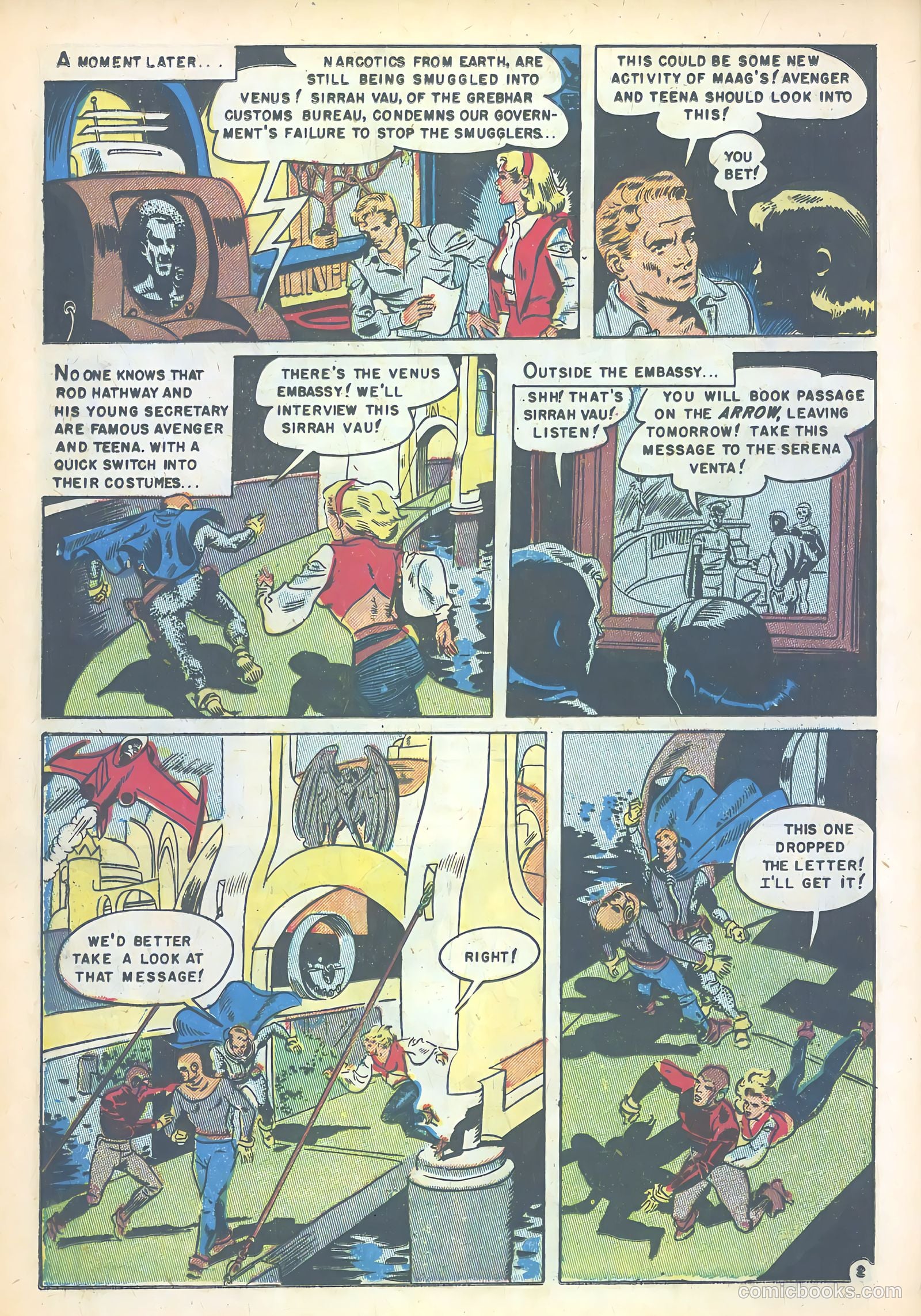 Space Detective #1 — page 12 of 36