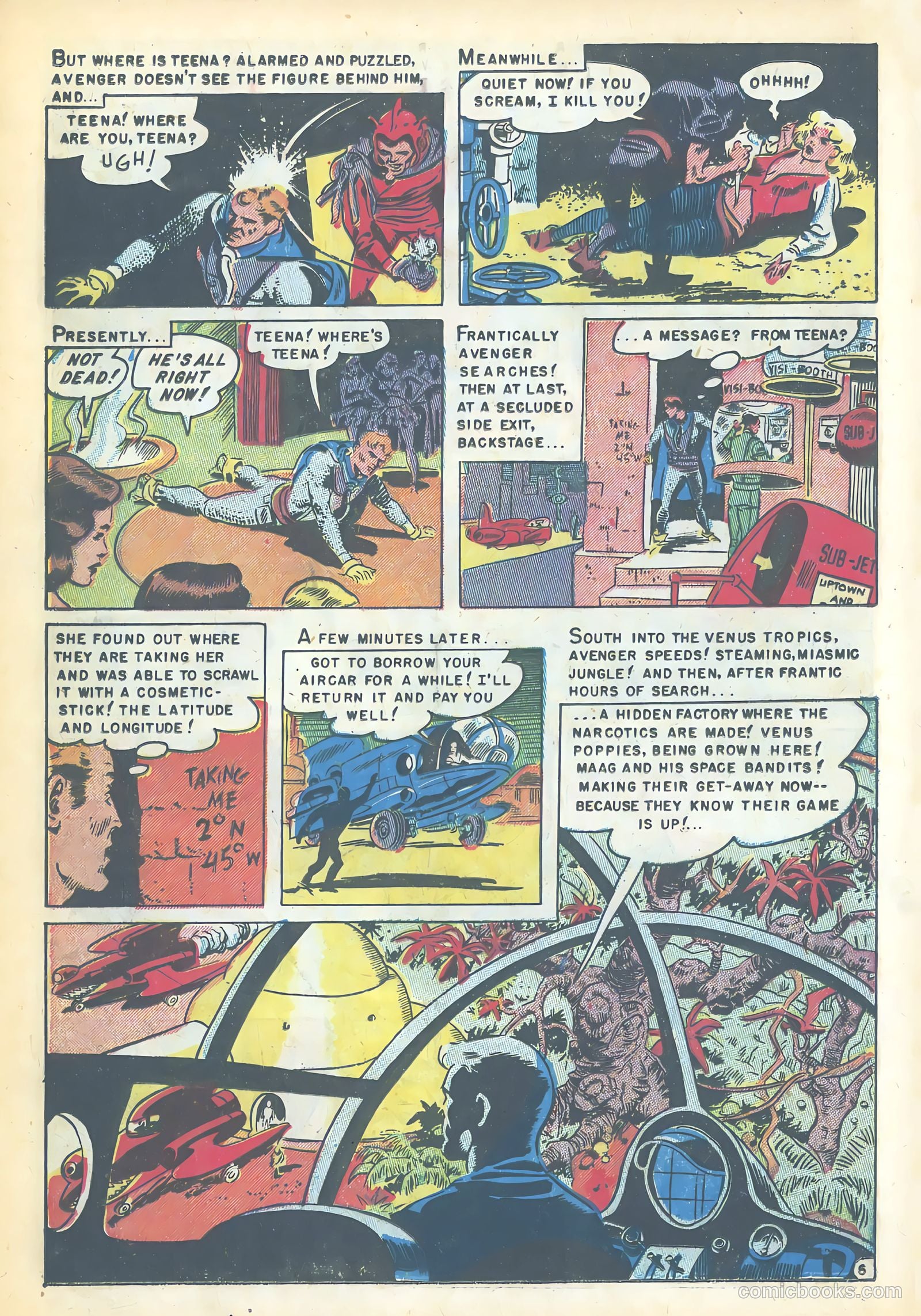Space Detective #1 — page 16 of 36
