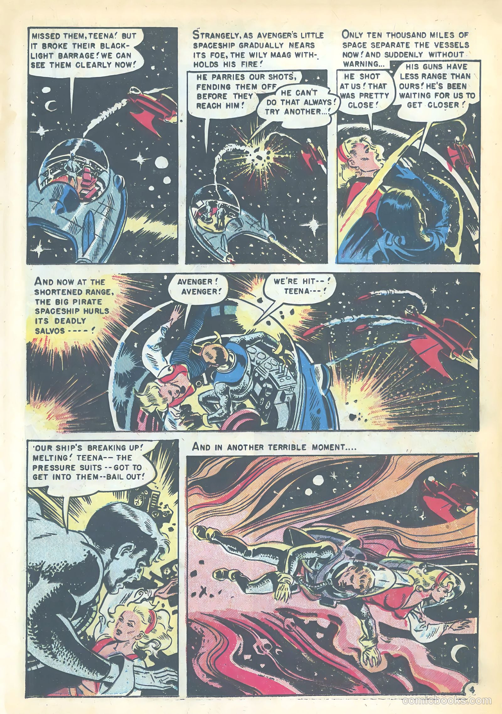 Space Detective #1 — page 21 of 36