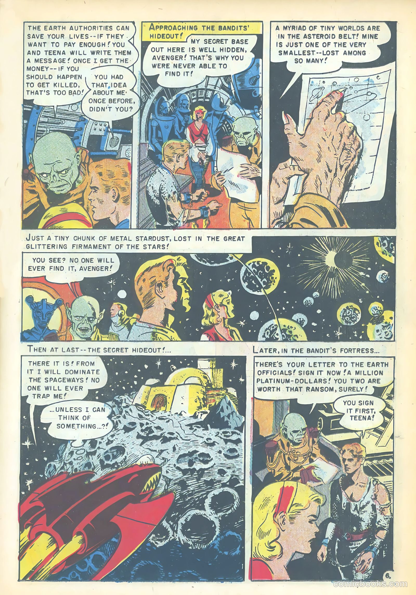 Space Detective #1 — page 23 of 36