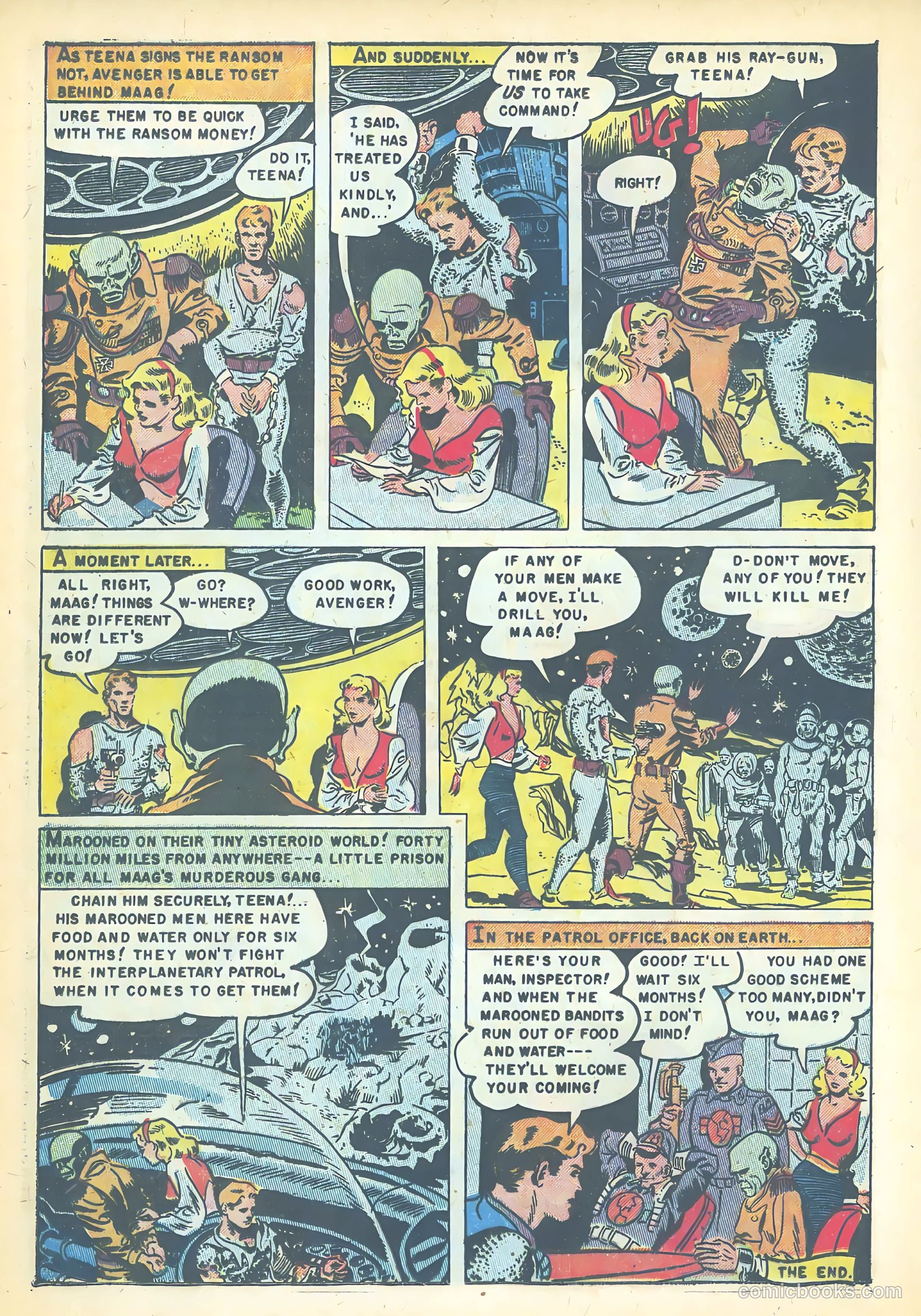 Space Detective #1 — page 24 of 36