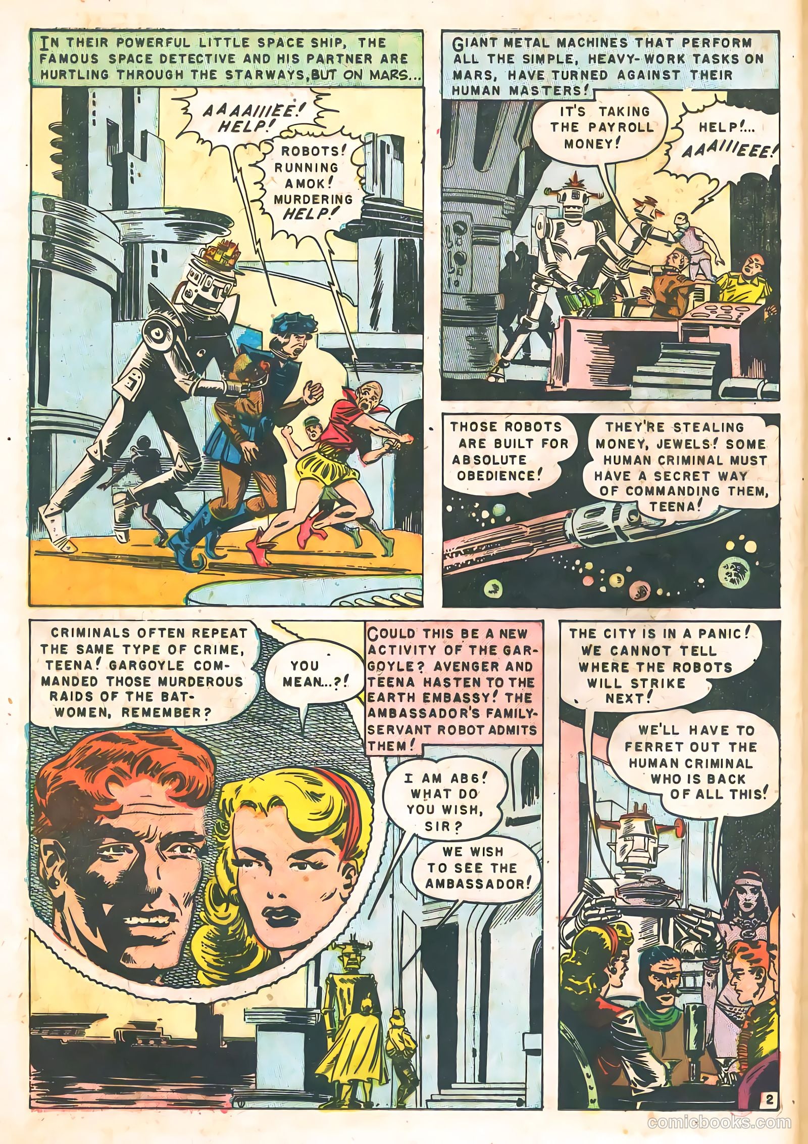 Space Detective #2 — page 12 of 36