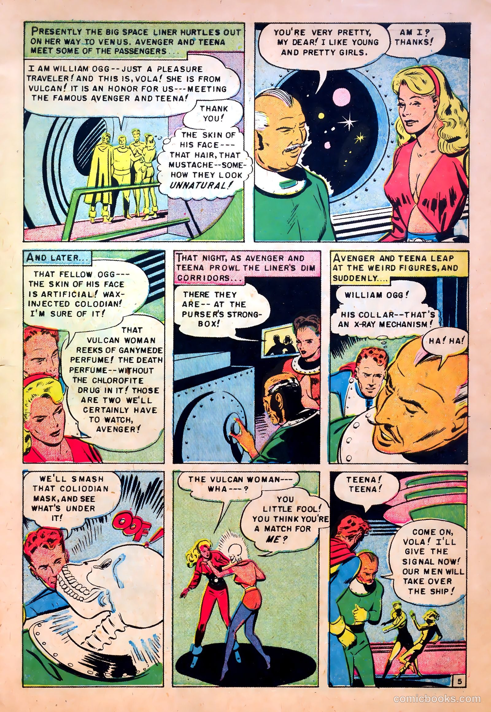 Space Detective #4 — page 7 of 36