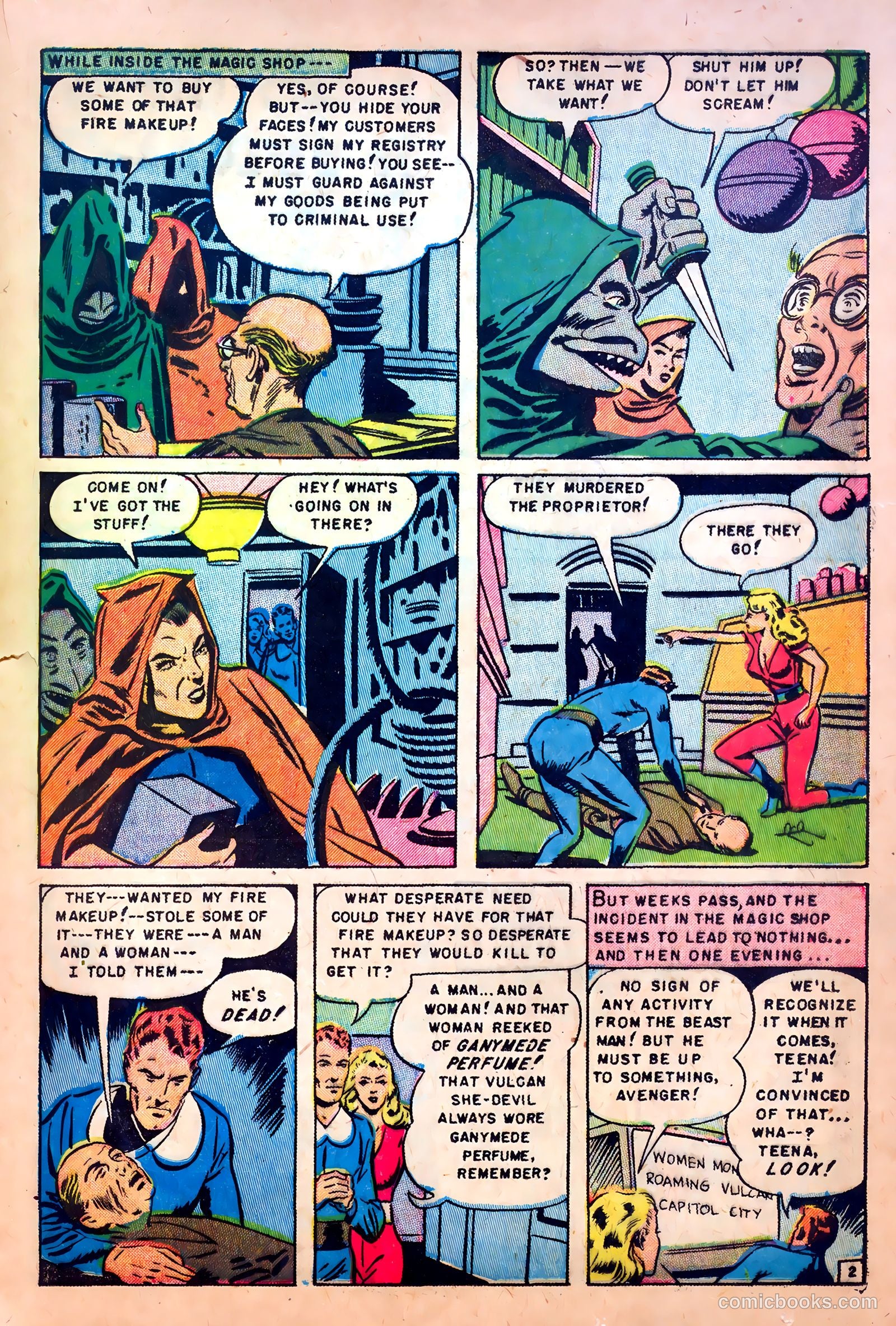 Space Detective #4 — page 21 of 36