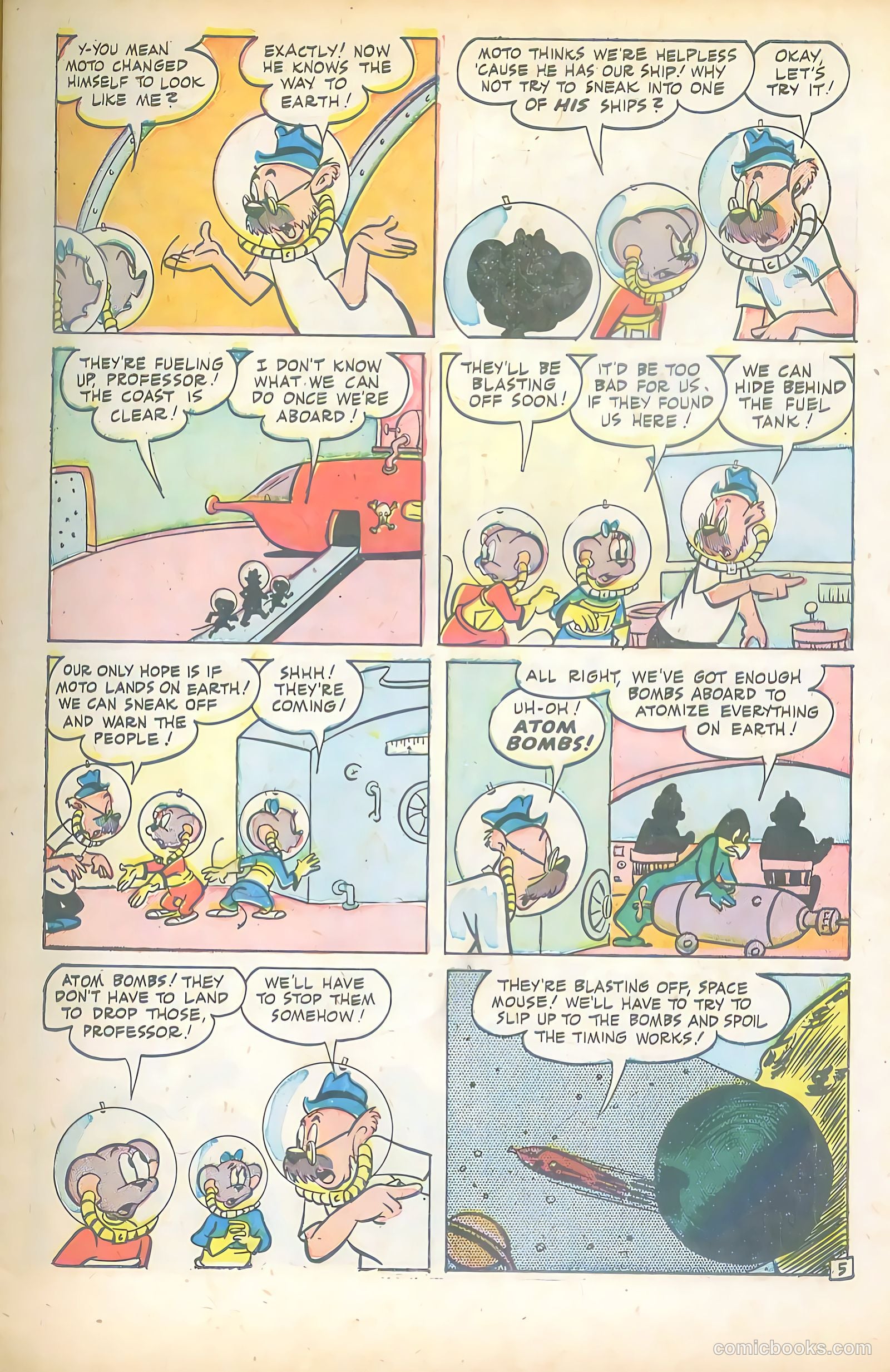 Space Mouse #4 — page 7 of 36