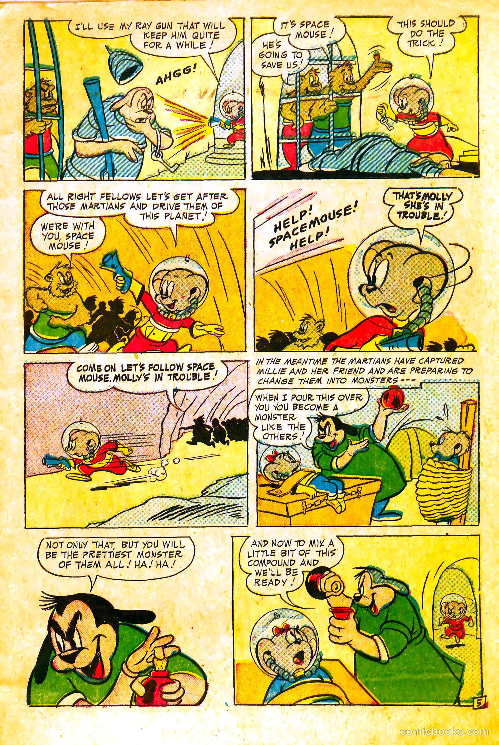 Space Mouse #5 — page 7 of 36