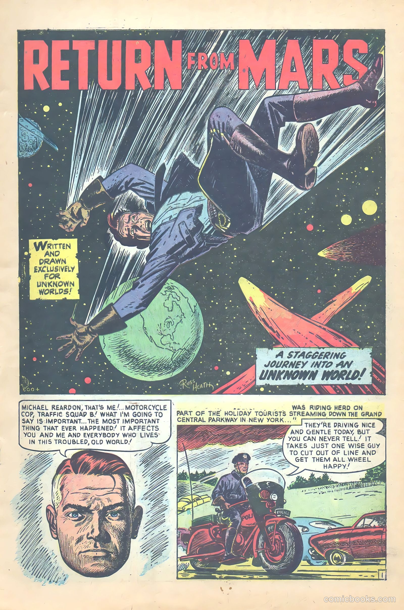Space Mysteries #1 — page 3 of 36