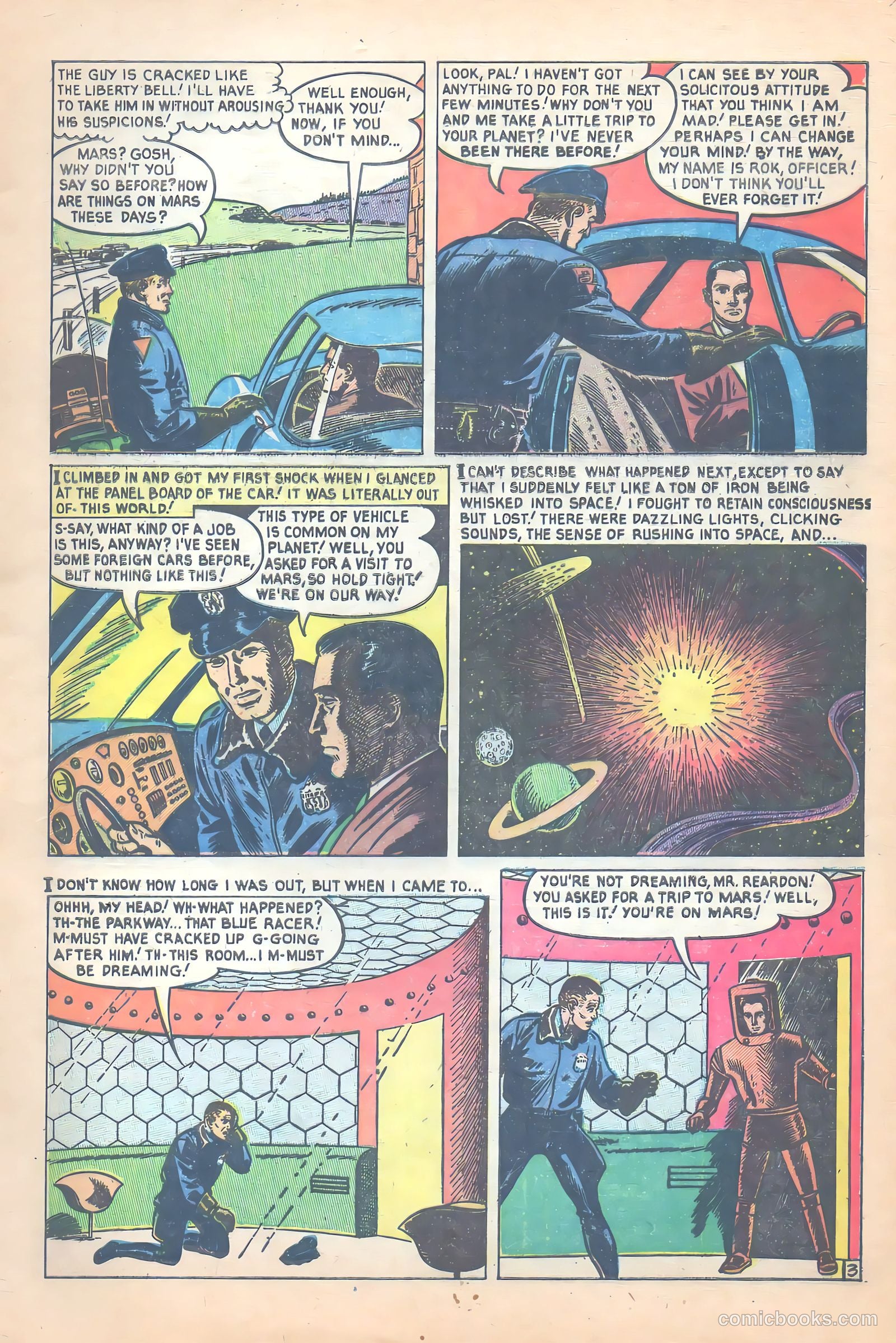 Space Mysteries #1 — page 5 of 36