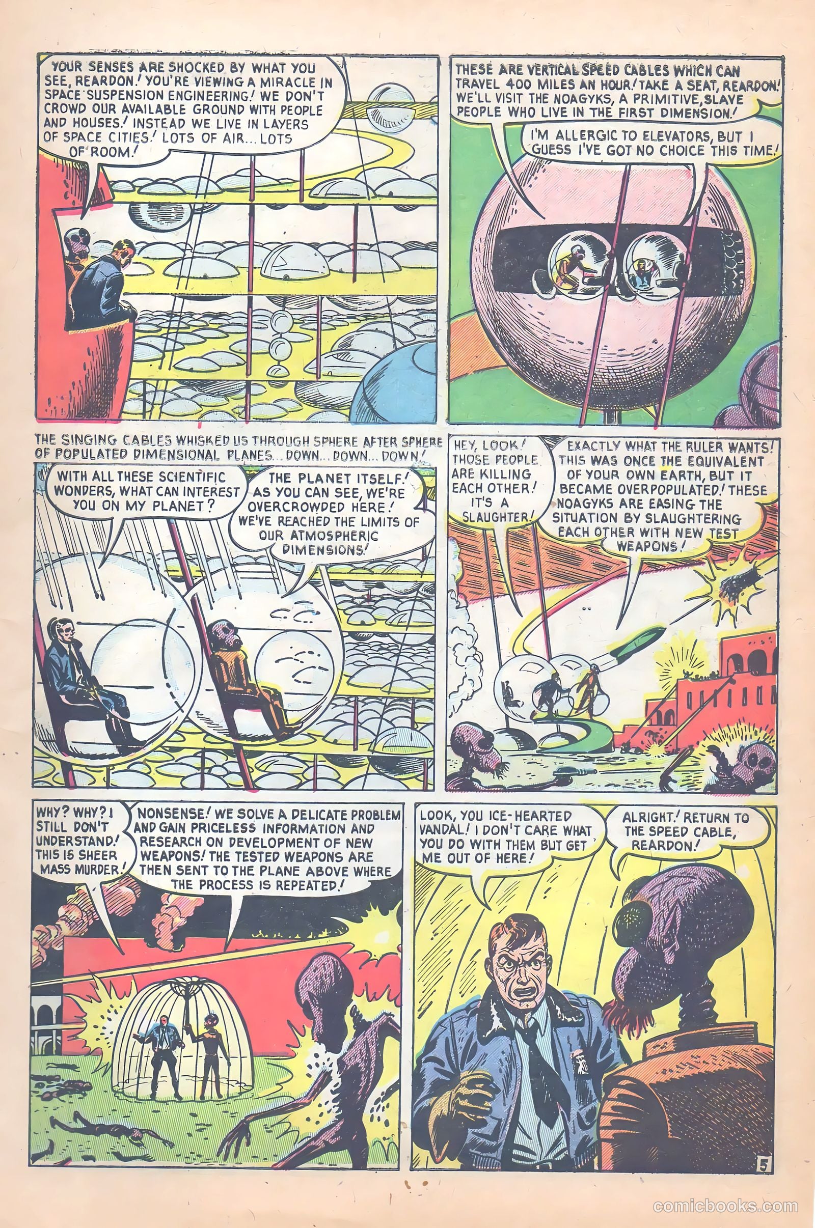 Space Mysteries #1 — page 7 of 36