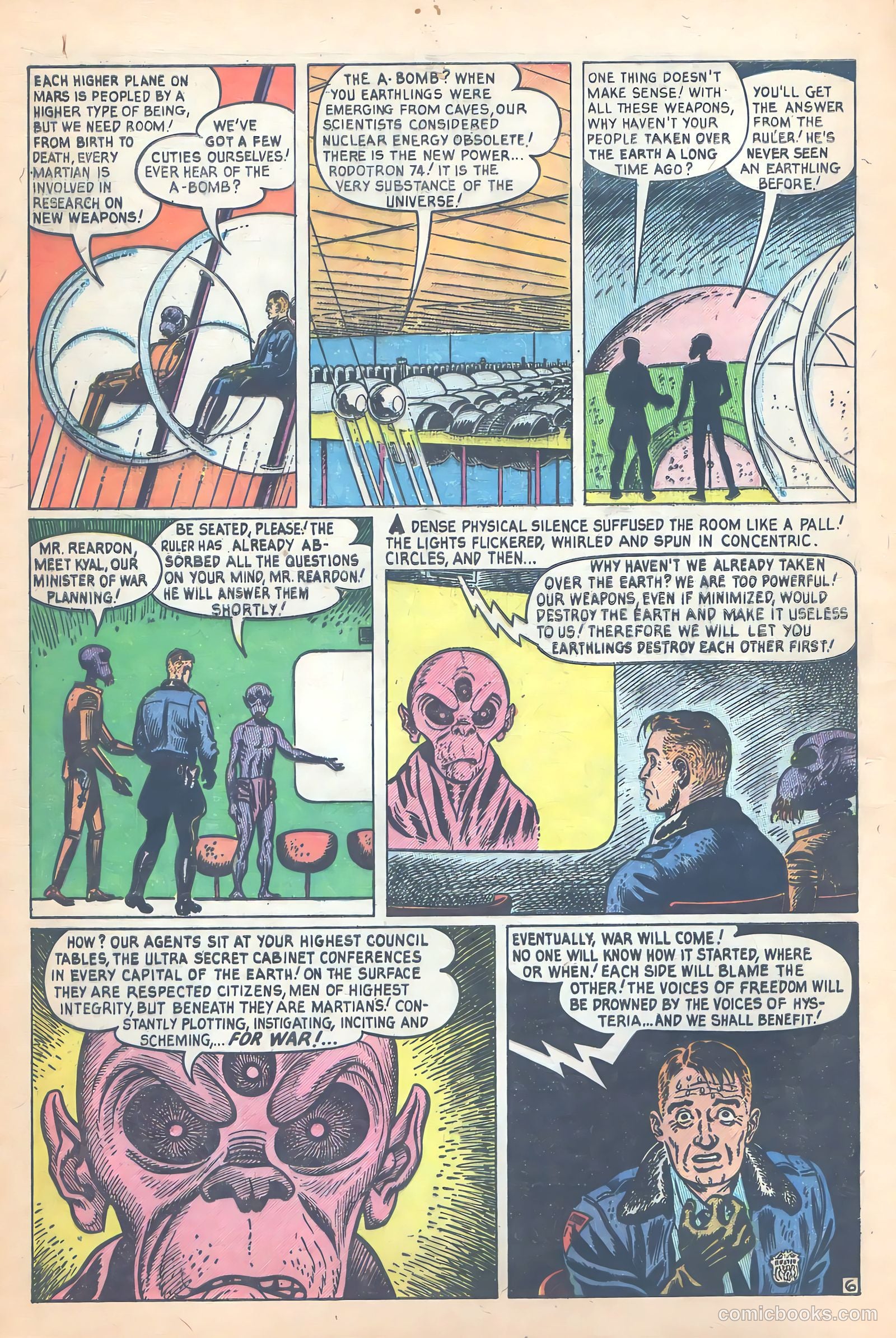 Space Mysteries #1 — page 8 of 36