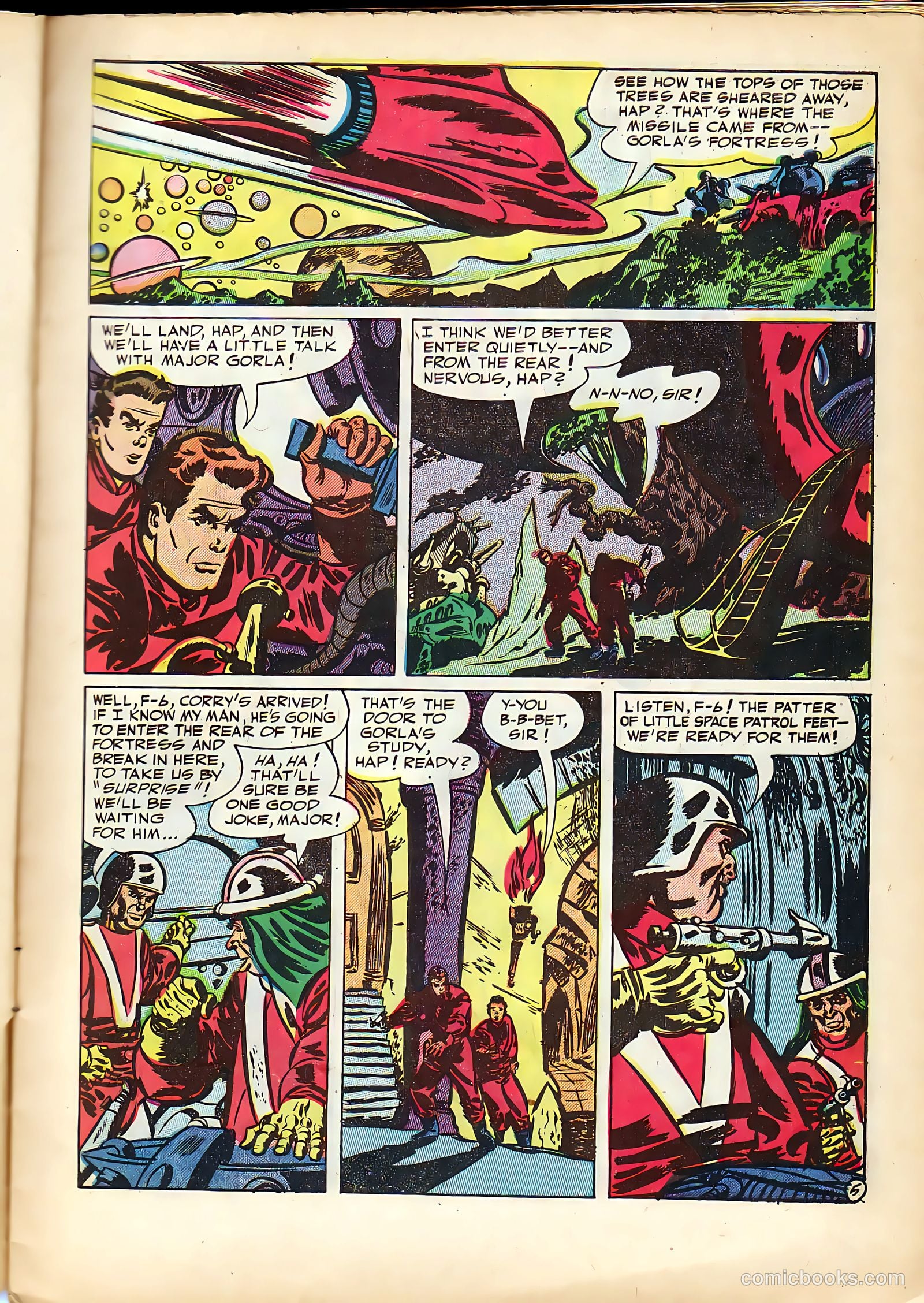 Space Patrol #1 — page 7 of 36