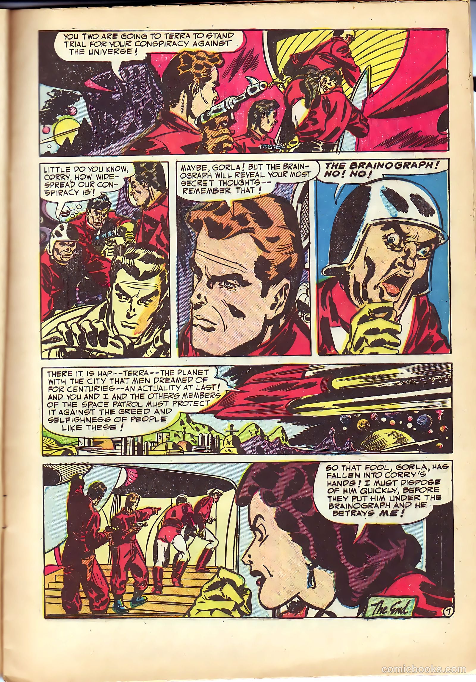 Space Patrol #1 — page 9 of 36