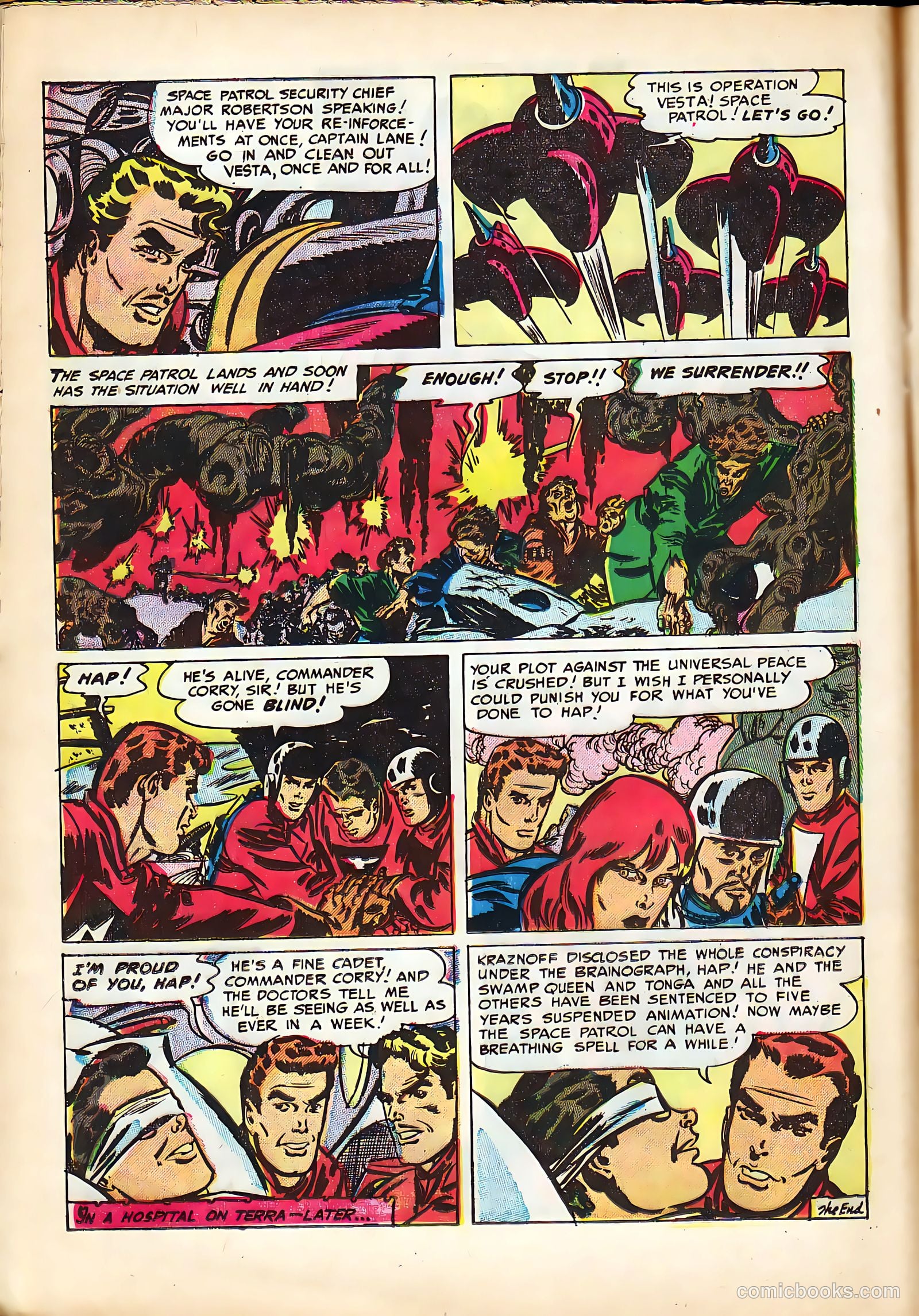 Space Patrol #1 — page 16 of 36