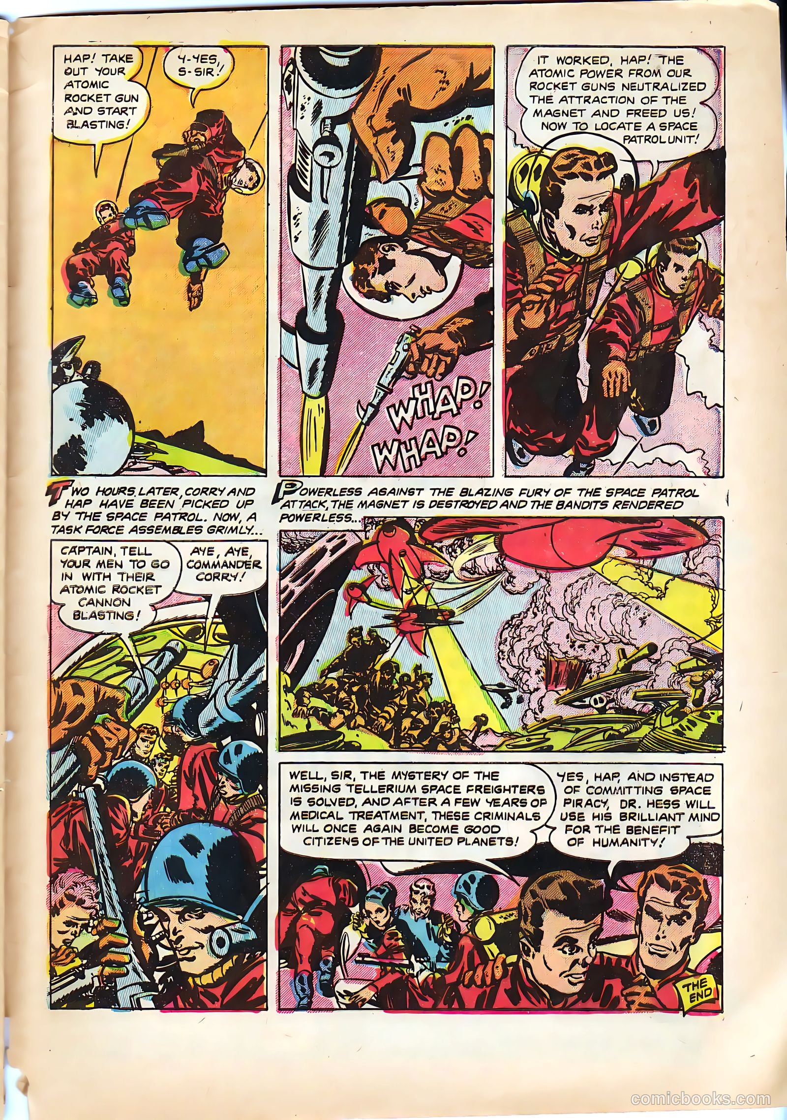 Space Patrol #1 — page 33 of 36