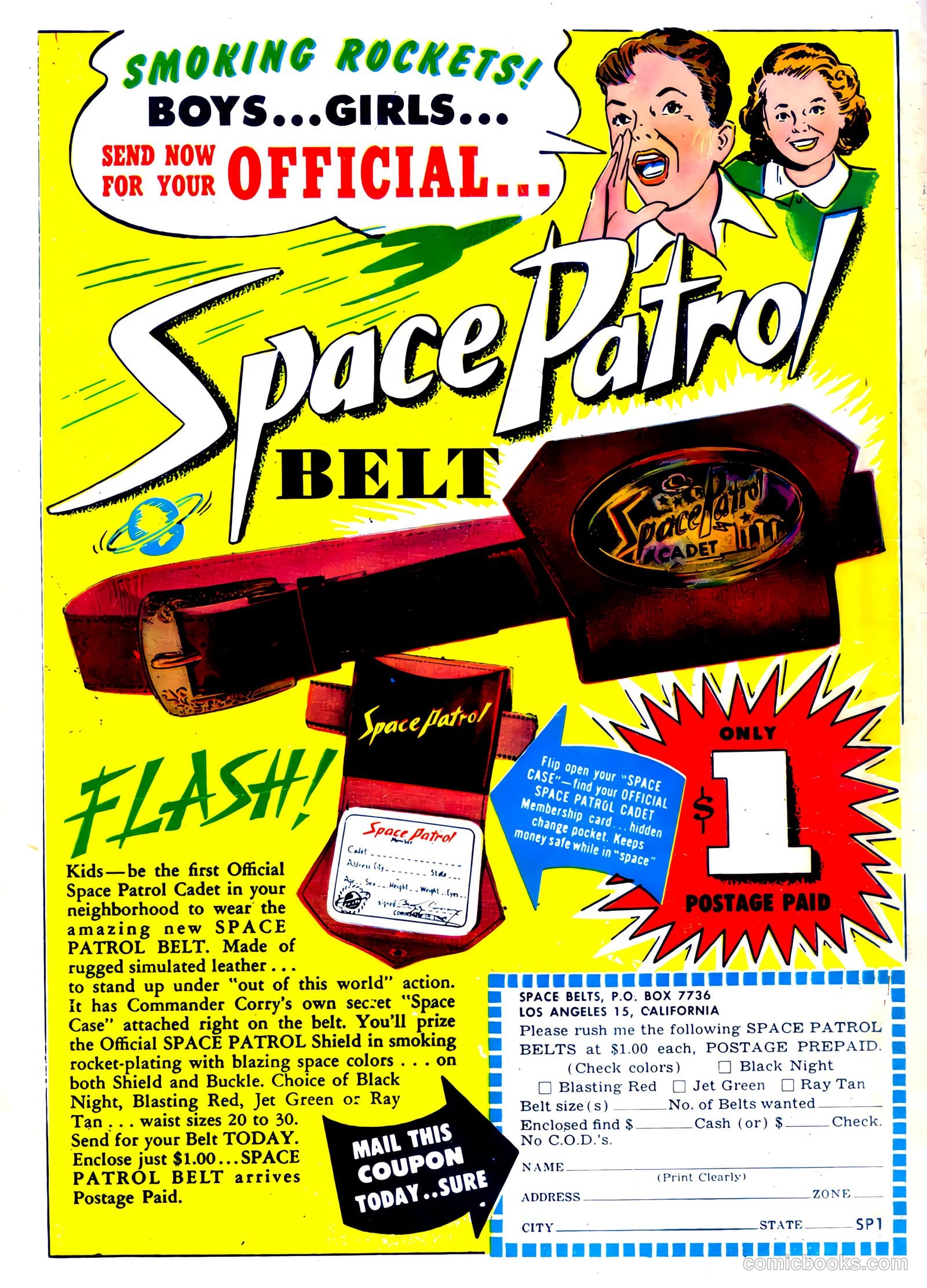 Space Patrol #1 — page 36 of 36