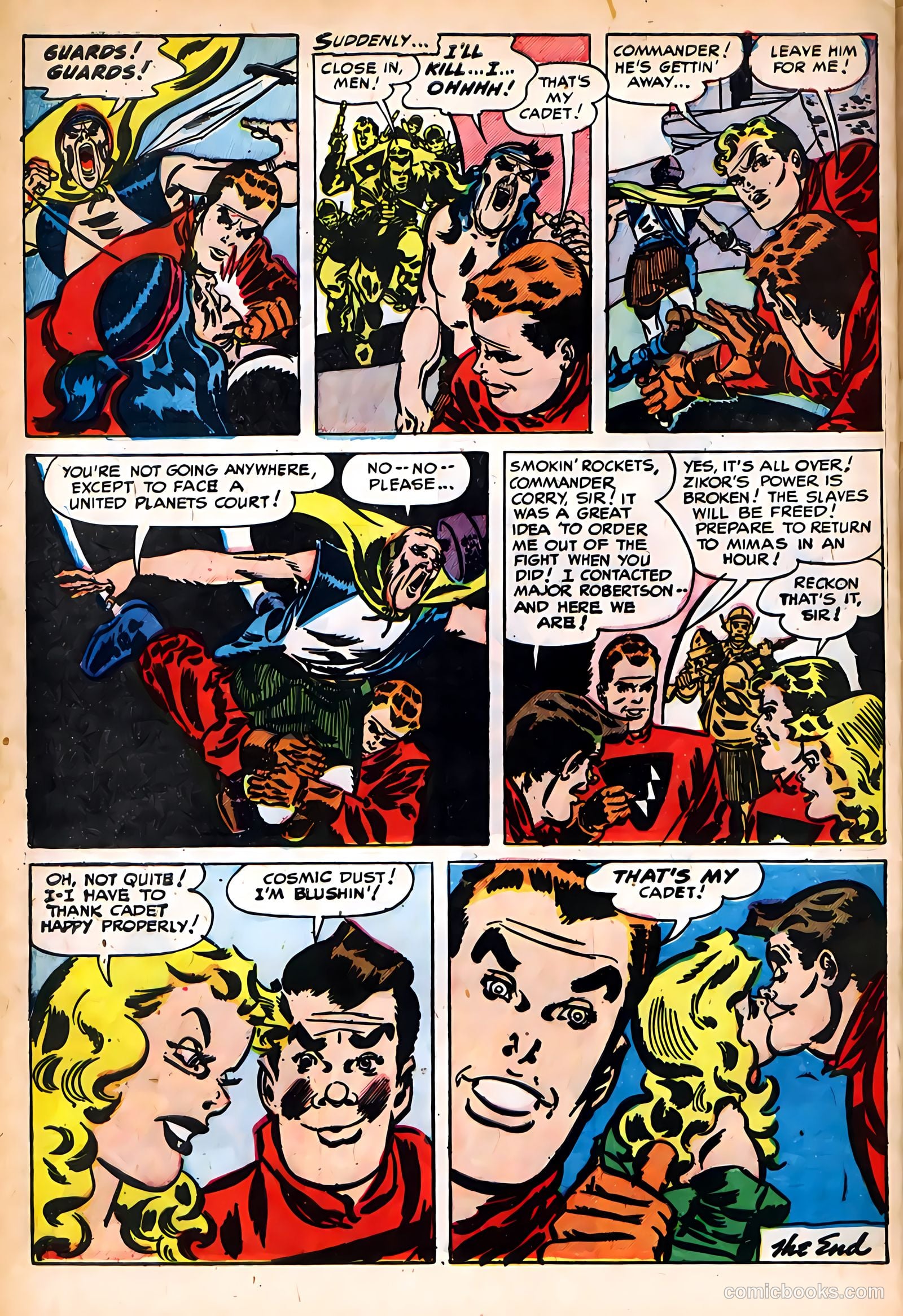 Space Patrol #2 — page 32 of 36