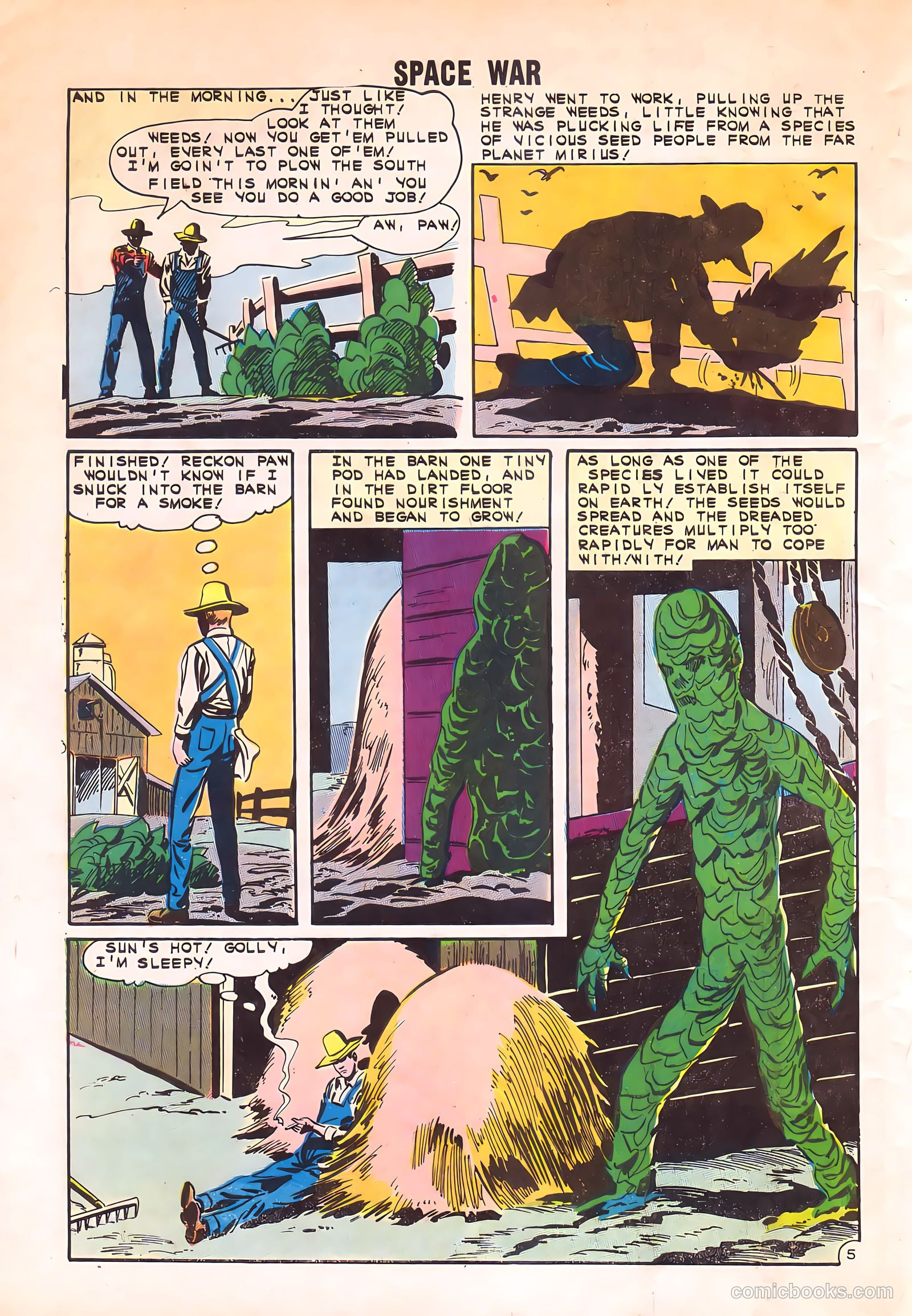 Space War #15 — page 32 of 36