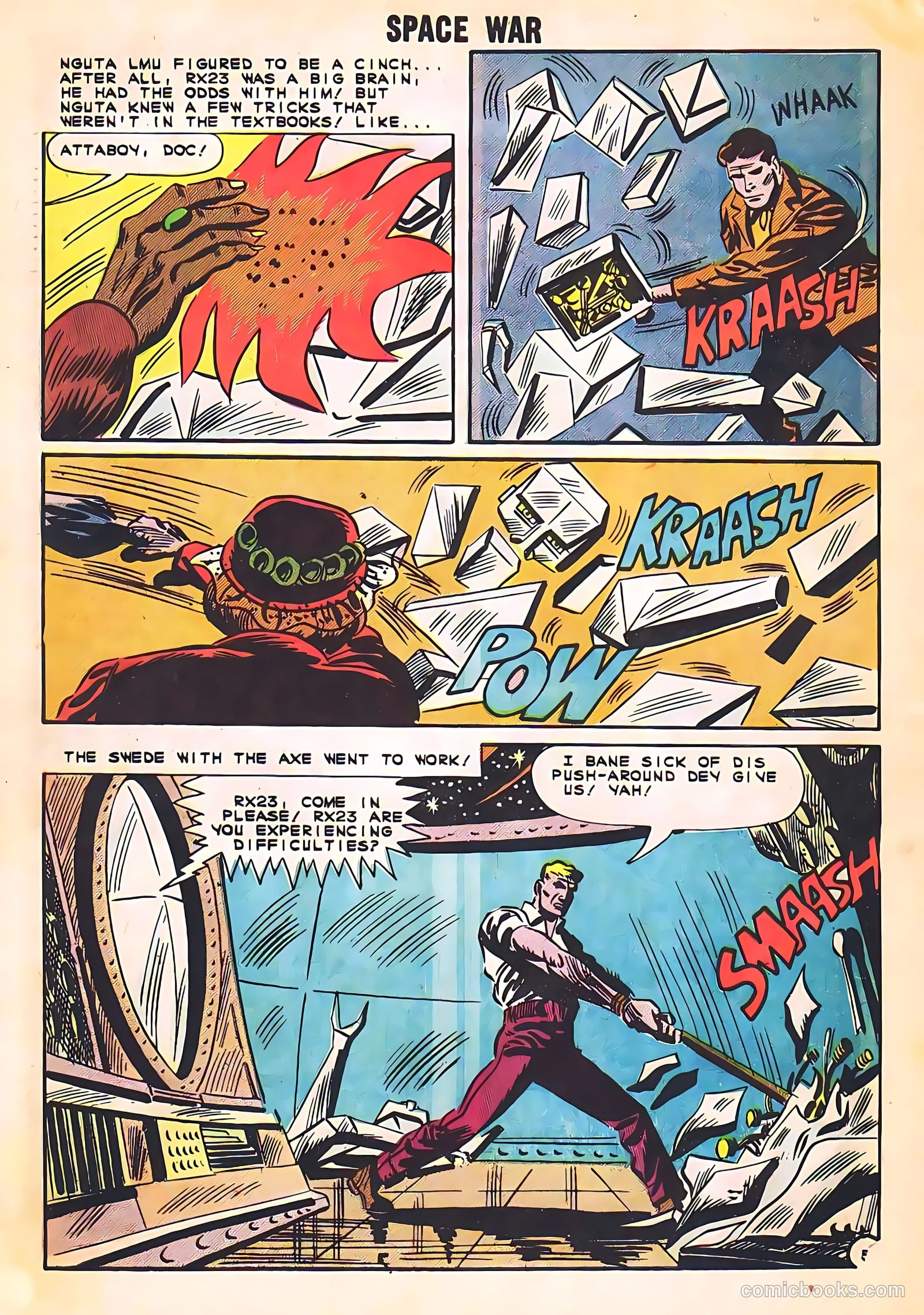 Space War #18 — page 32 of 36