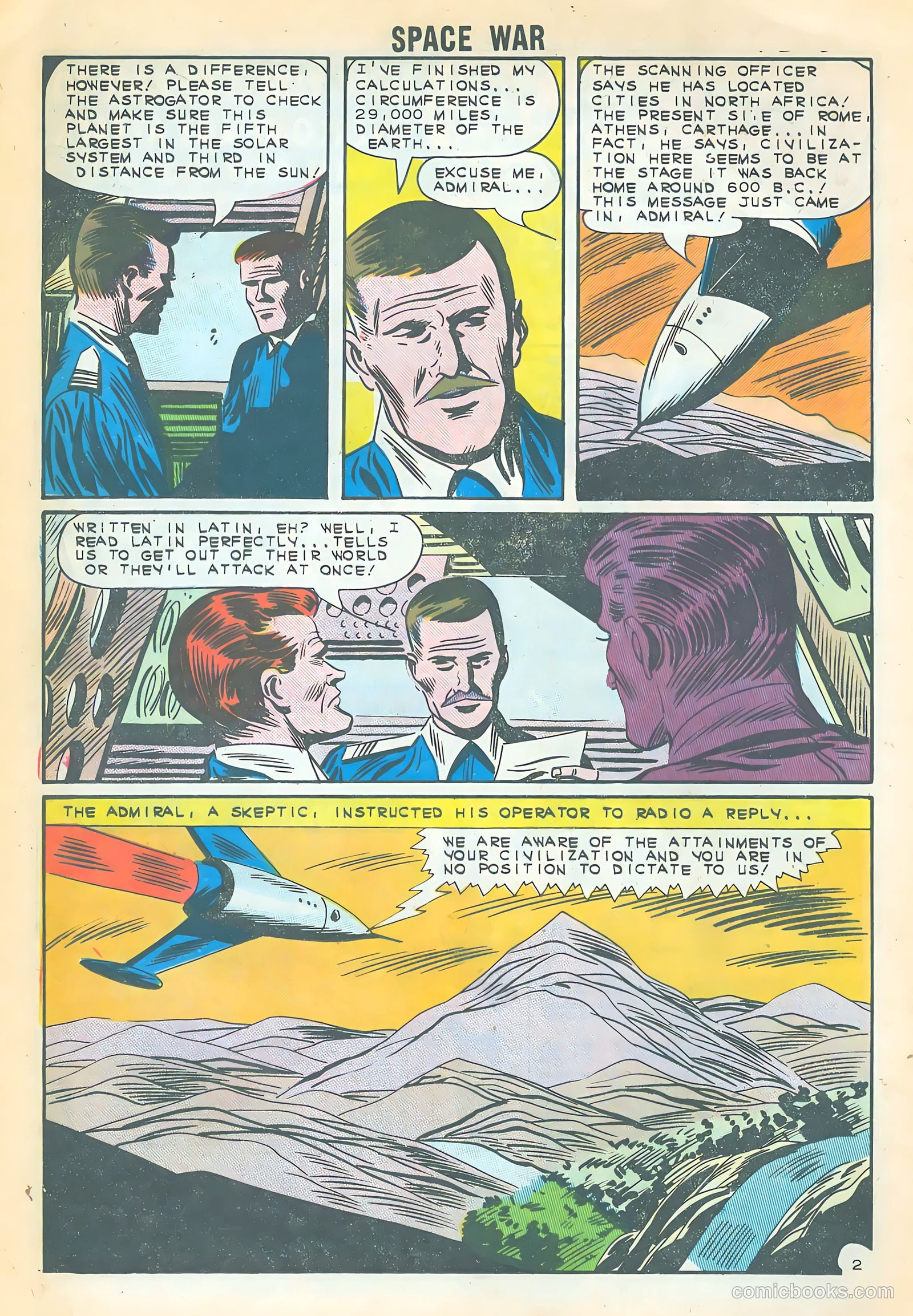 Space War #25 — page 16 of 36