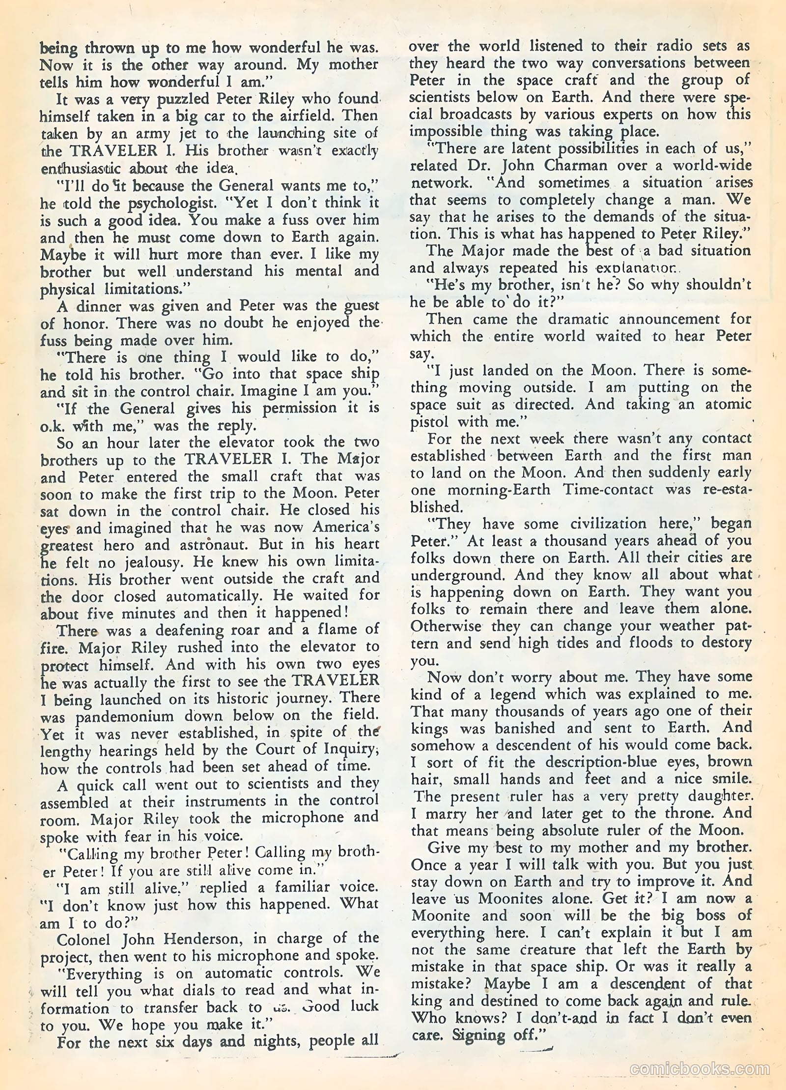 Space War #25 — page 20 of 36