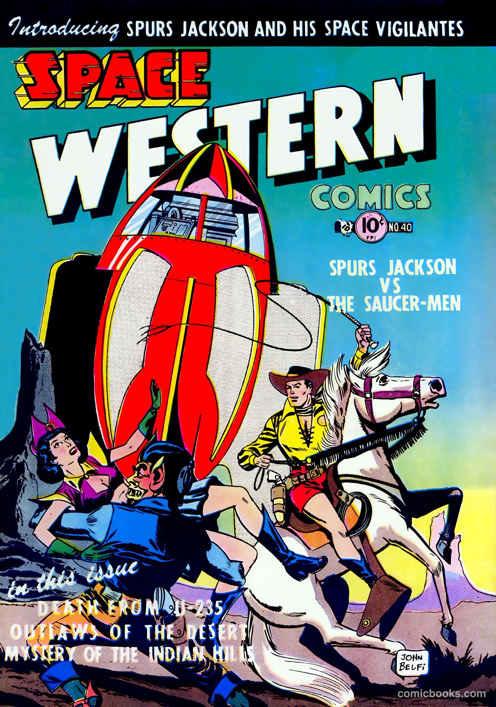 Space Western Comics #40 — page 1 of 36
