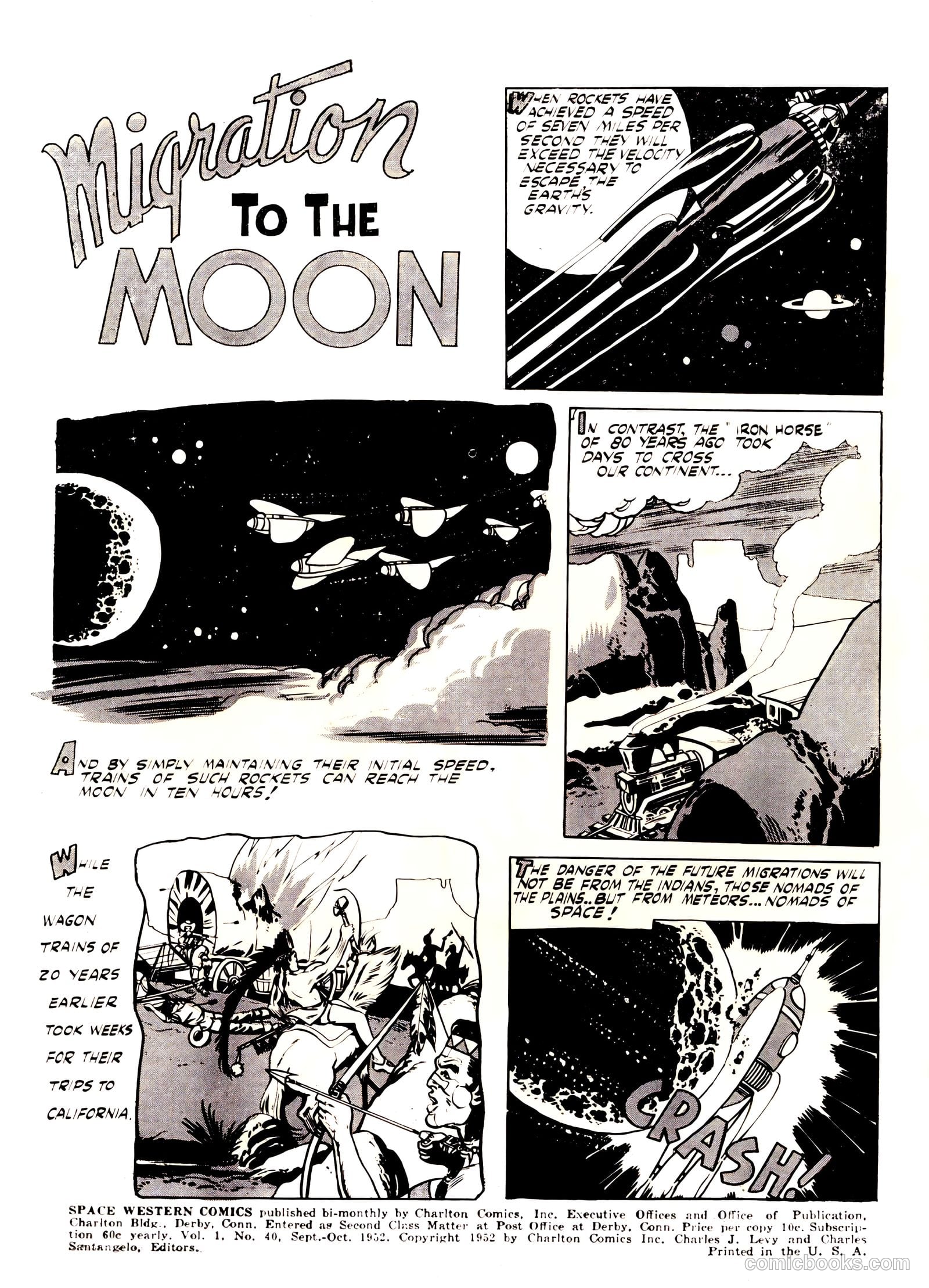 Space Western Comics #40 — page 2 of 36