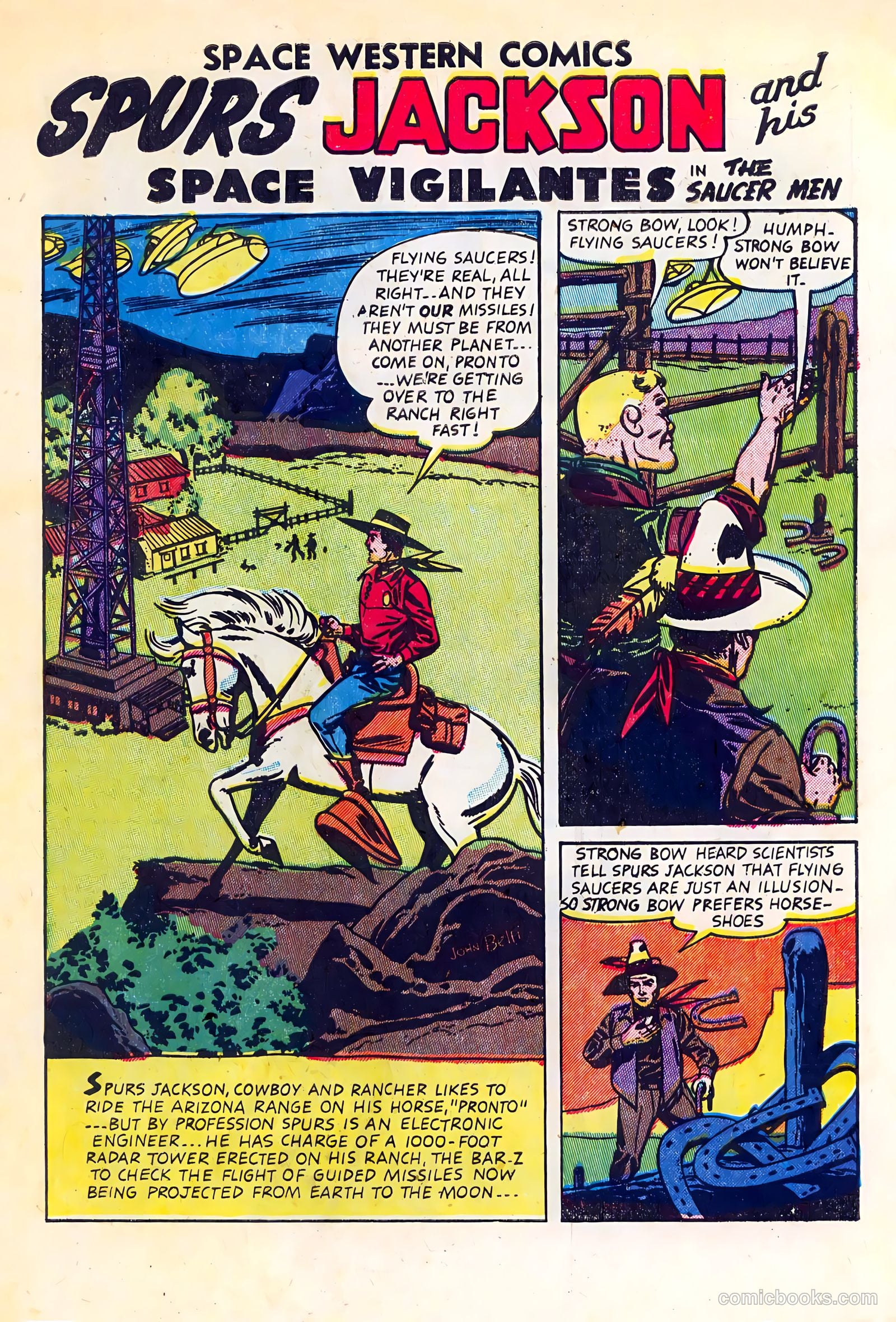 Space Western Comics #40 — page 3 of 36