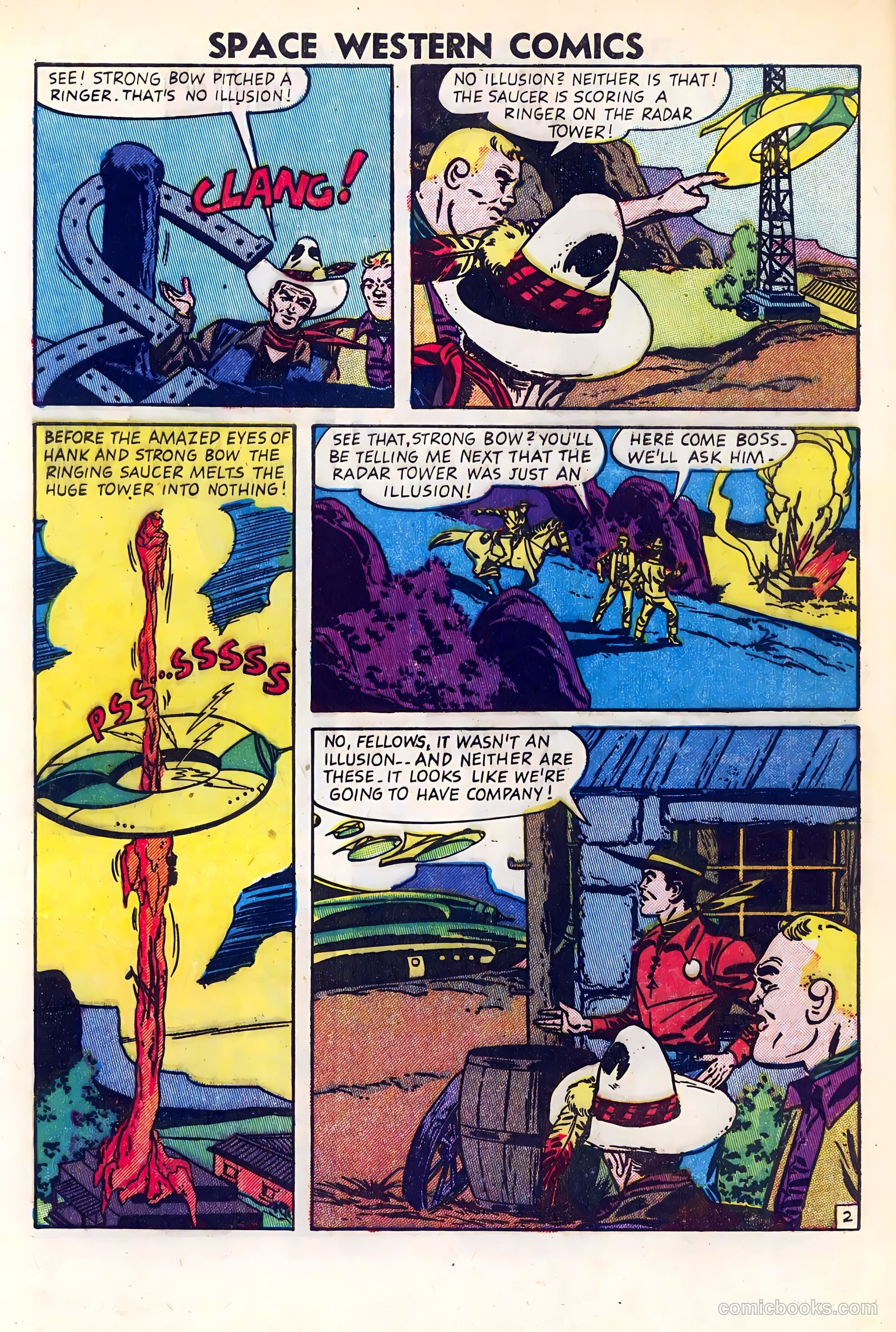 Space Western Comics #40 — page 4 of 36