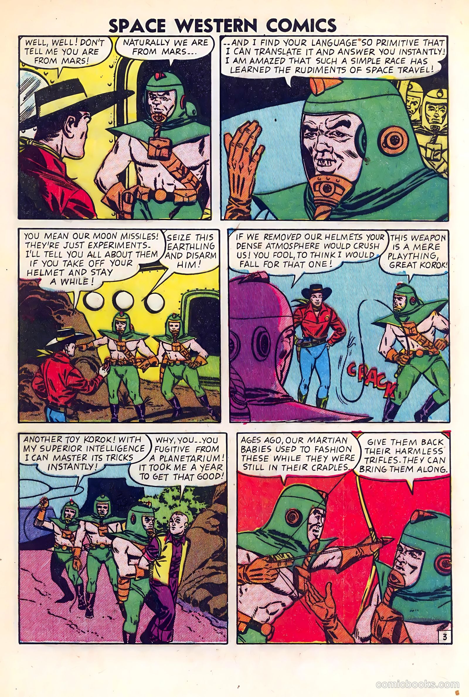 Space Western Comics #40 — page 5 of 36