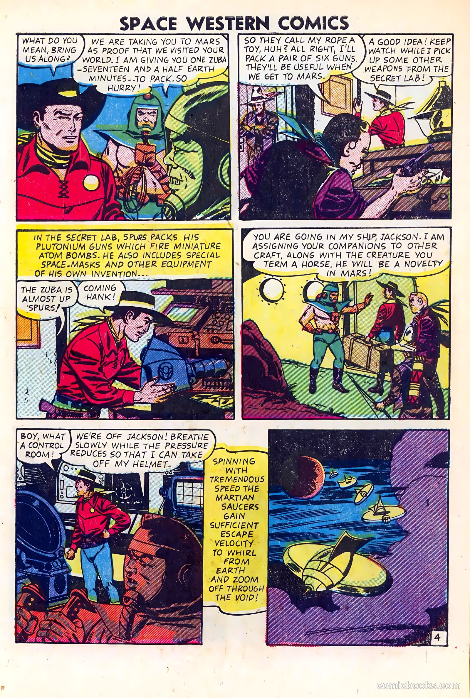 Space Western Comics #40 — page 6 of 36