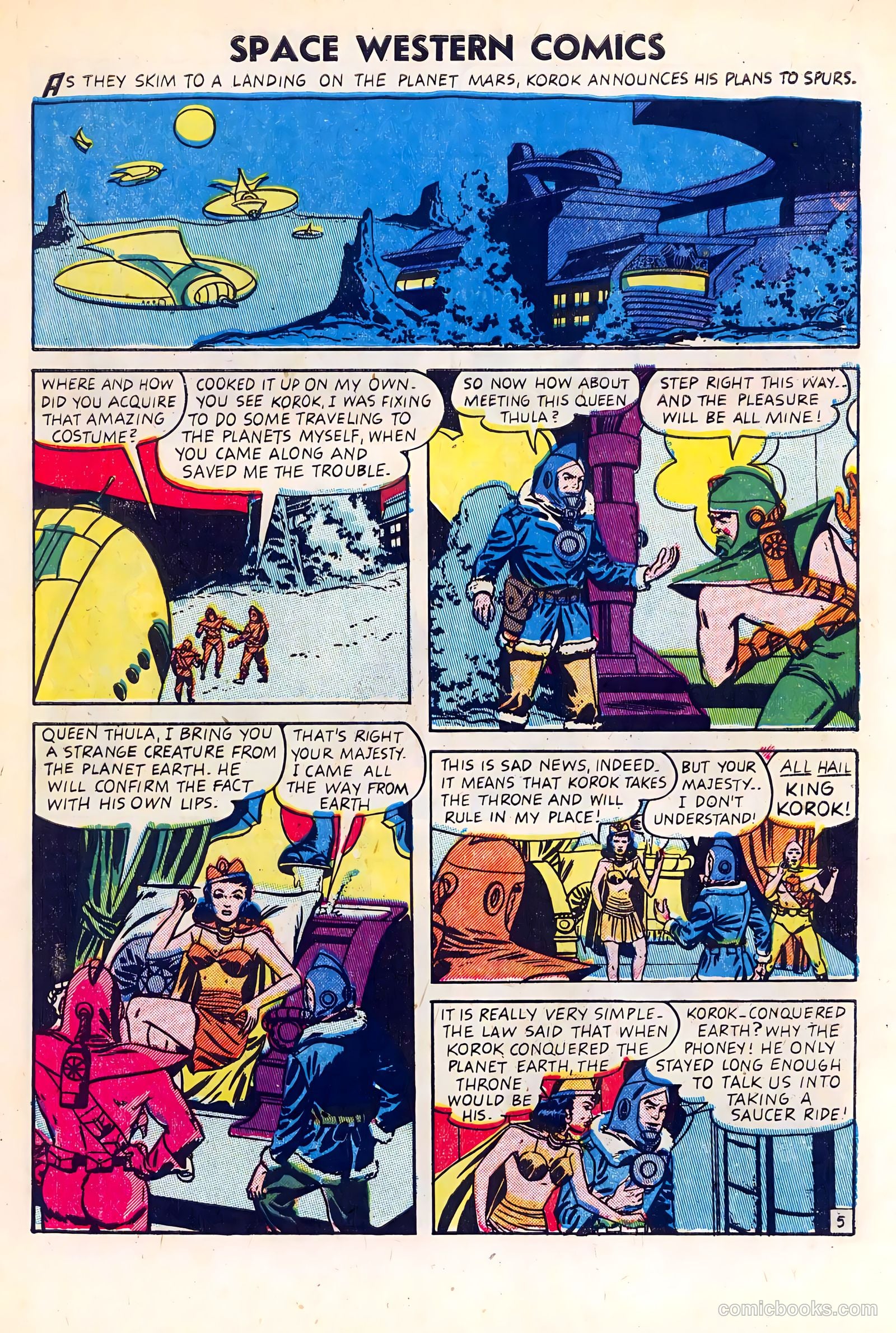 Space Western Comics #40 — page 7 of 36
